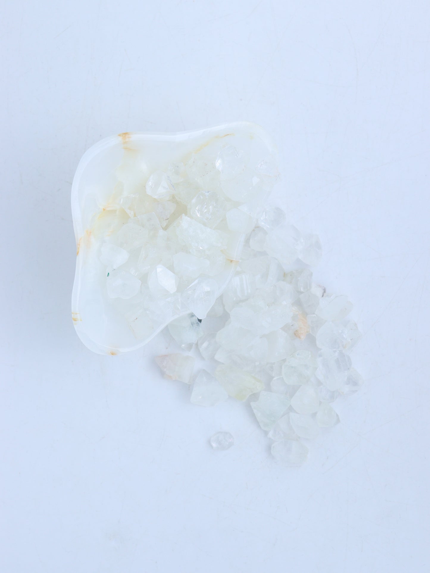 Apophyllite Cubes with Onyx Bowl - Expert Wholesale and Supplier of Wholesale Crystals & Bulk Gemstones, ["Apophyllite","Cubes"]