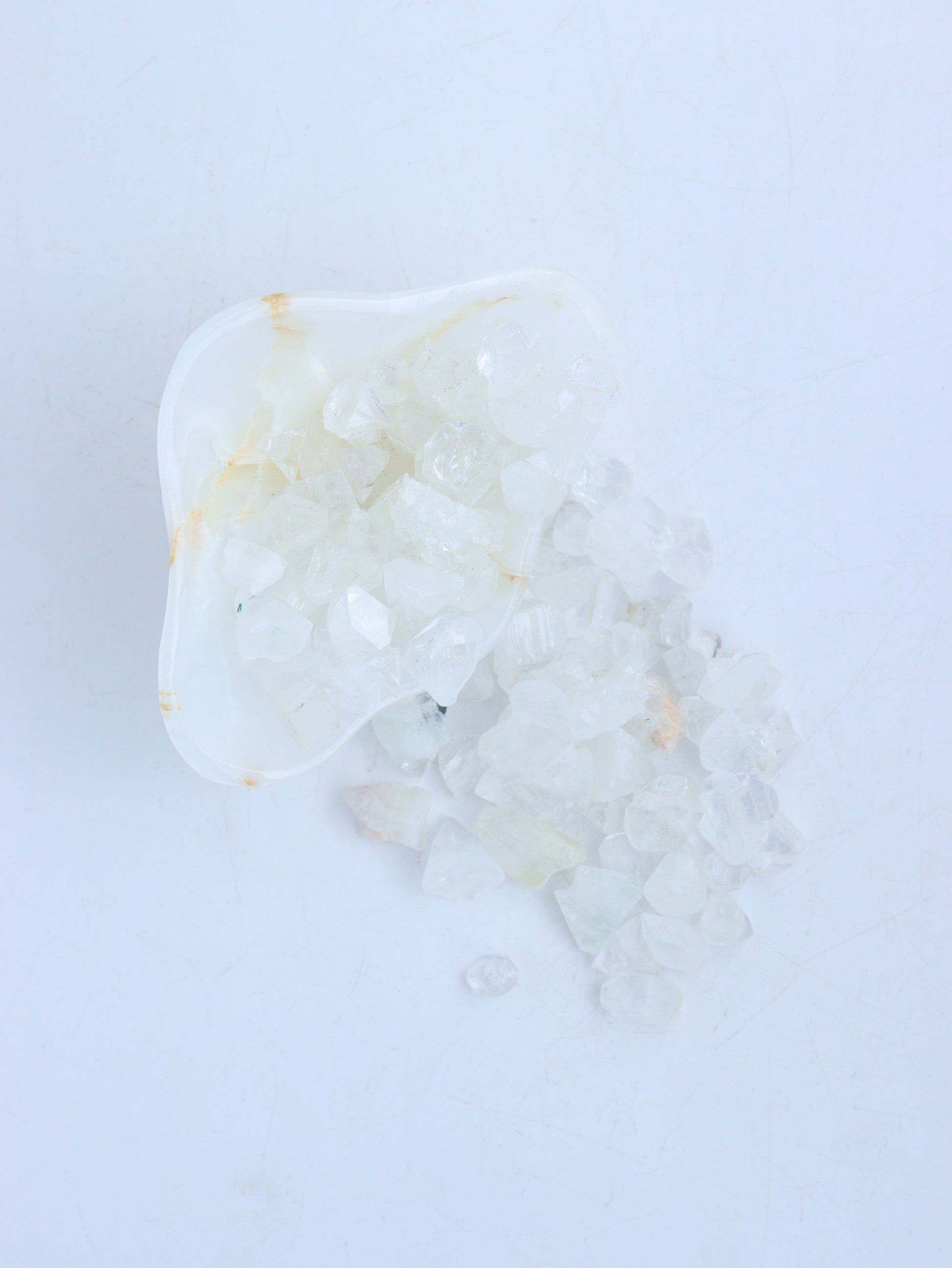 Apophyllite Cubes with Onyx Bowl - Expert Wholesale and Supplier of Wholesale Crystals & Bulk Gemstones, ["Apophyllite","Cubes"]