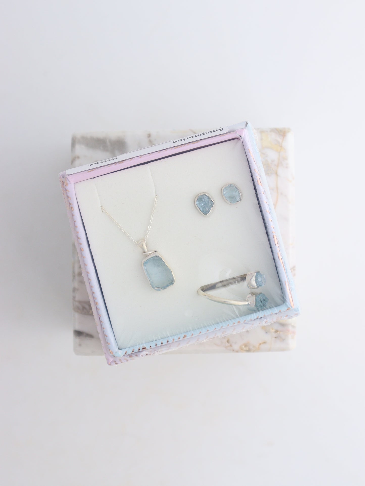 Aquamarine Jewelry Set - Expert Wholesale and Supplier of Wholesale Crystals & Bulk Gemstones, ["Aquamarine","earrings","Jewelry","Pendant","Ring","rings"]