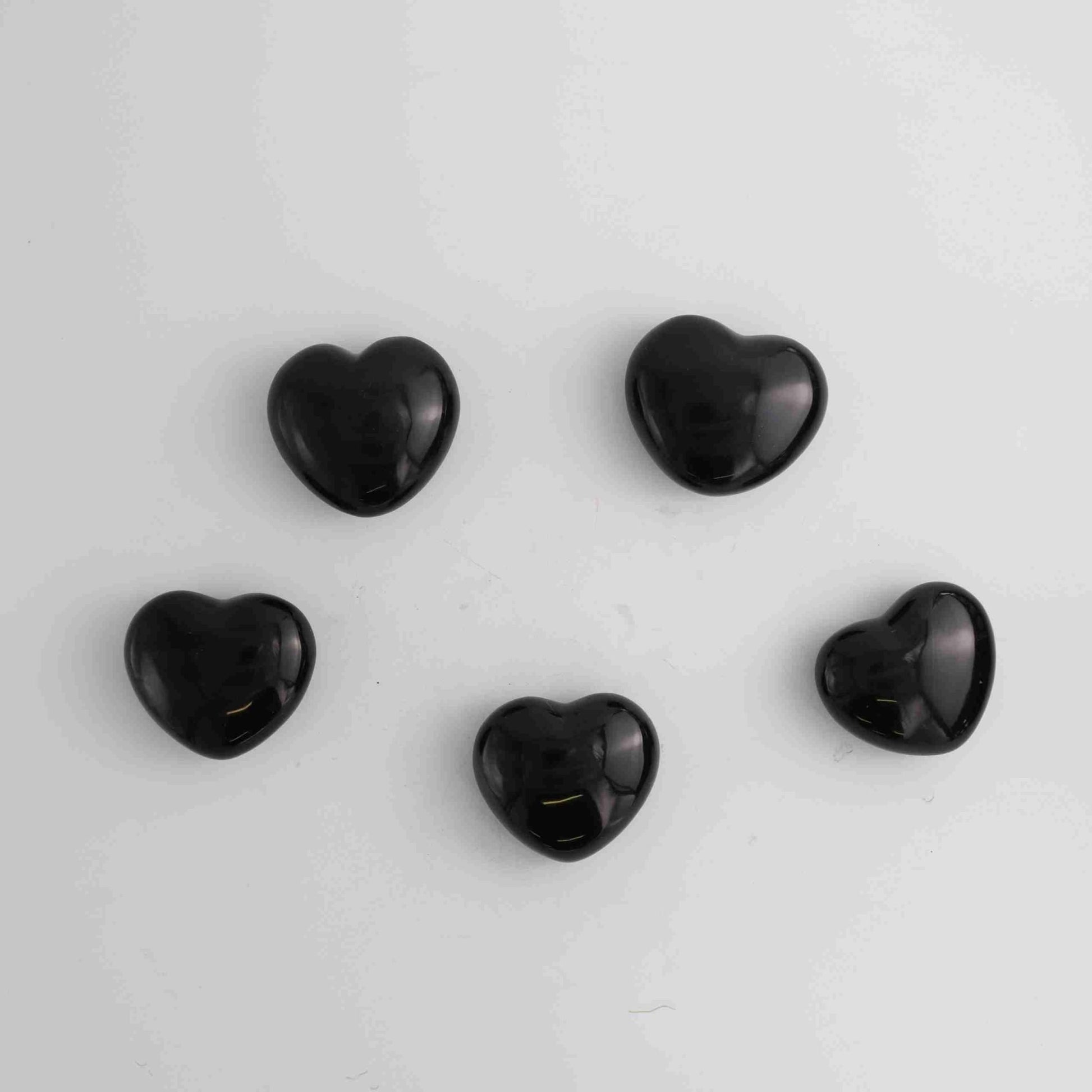 ONE Black Marble Heart - Mi Esperanza Minerals