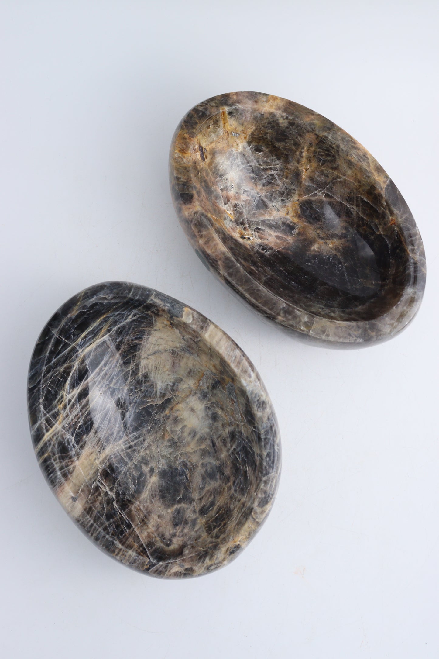 Black Moonstone Bowls - Expert Wholesale and Supplier of Wholesale Crystals & Bulk Gemstones, ["Black Moonstone","Bowls","Madagascar"]