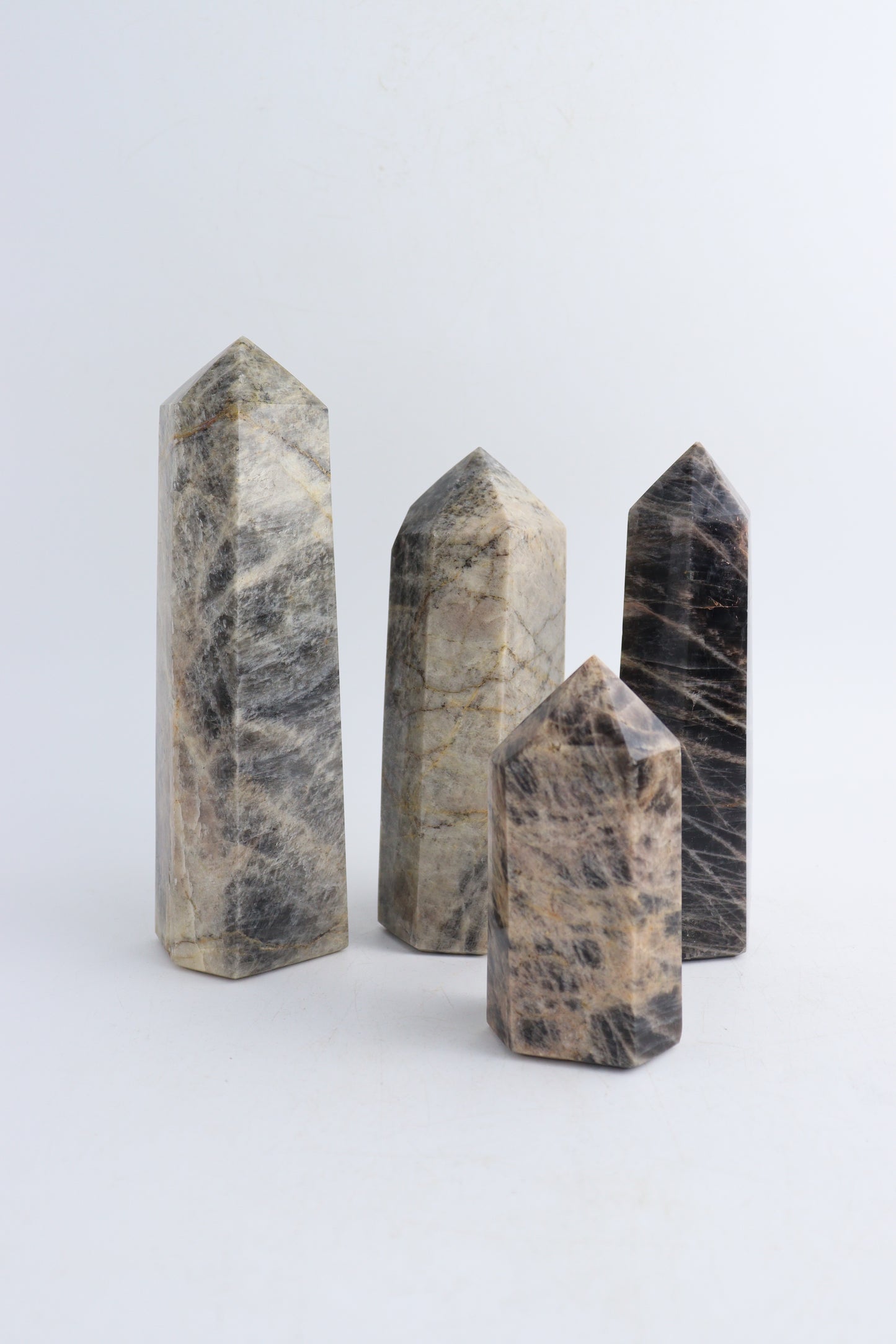 Black Moonstone Towers - Expert Supplier of Wholesale Crystals & Bulk Gemstones