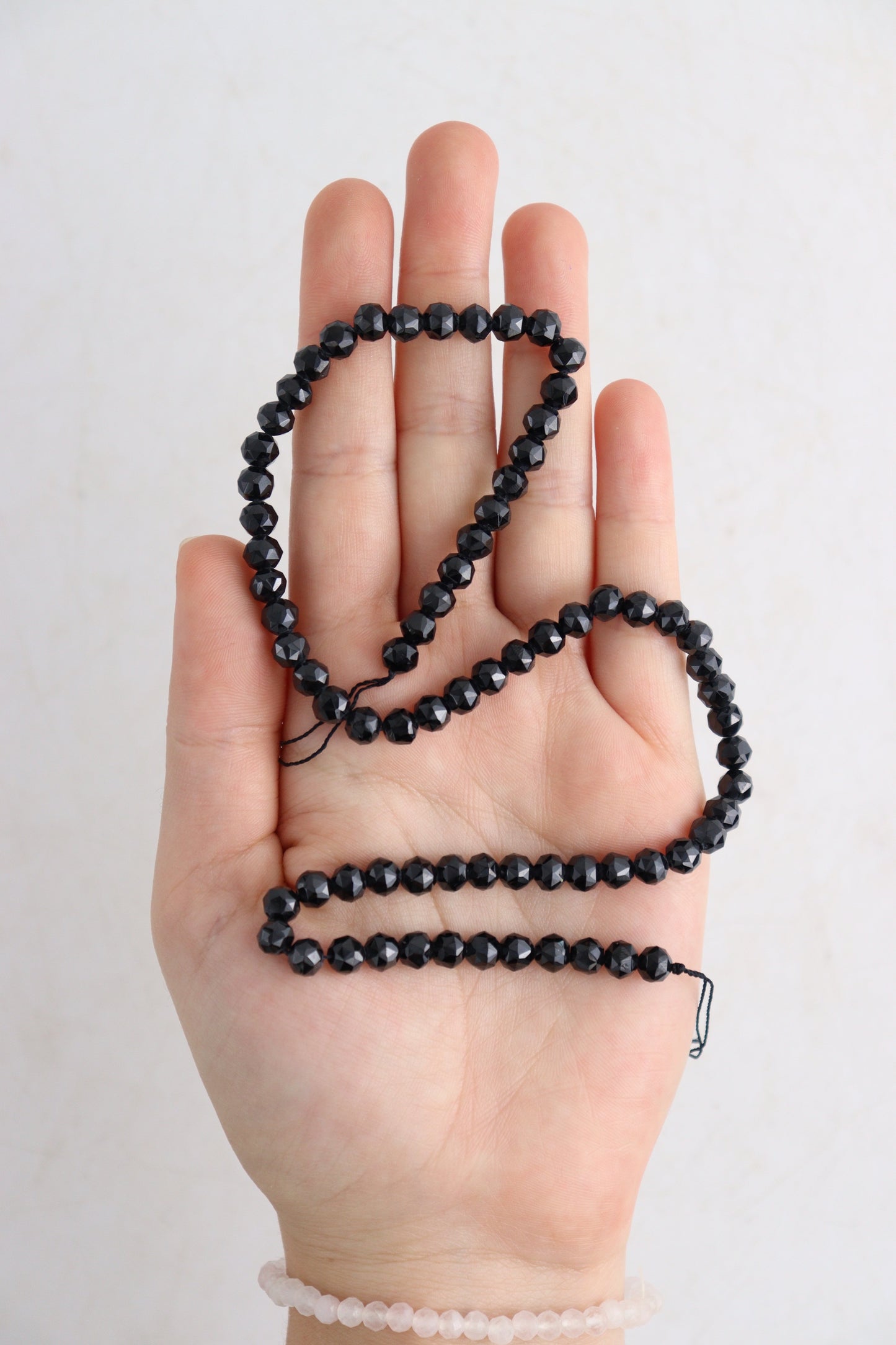 Black Spinel 6 mm Faceted Beads - Expert Wholesale and Supplier of Wholesale Crystals & Bulk Gemstones, ["beads","Black Spinel","Jewelry"]
