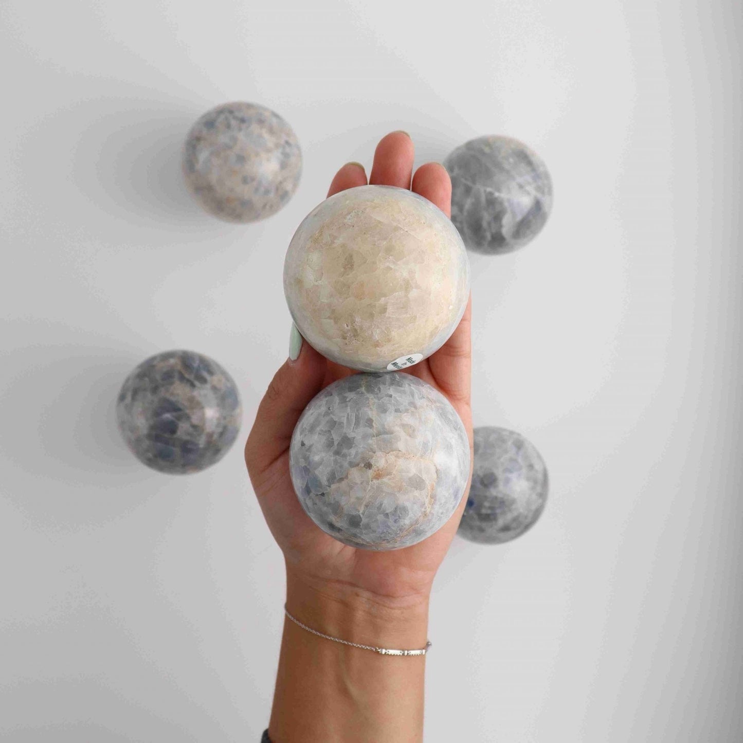 Blue Calcite Spheres - Expert Wholesale and Supplier of Wholesale Crystals & Bulk Gemstones, ["Mexico","Spheres"]