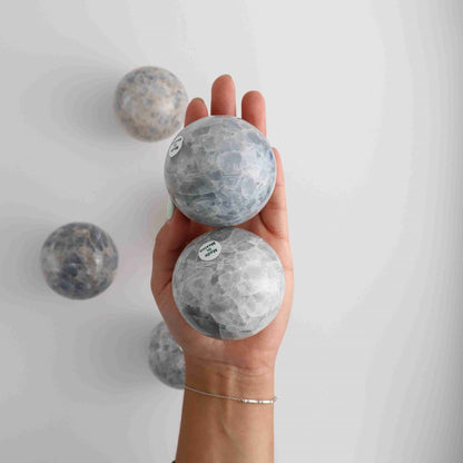 Blue Calcite Spheres - Expert Wholesale and Supplier of Wholesale Crystals & Bulk Gemstones, ["Mexico","Spheres"]