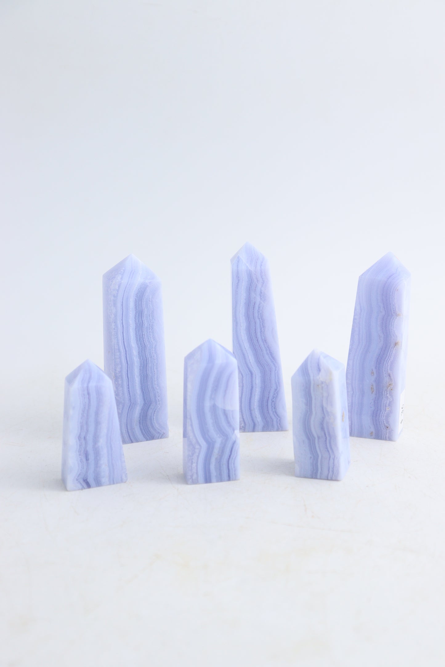 Blue Lace Agate Tower - Expert Supplier of Wholesale Crystals & Bulk Gemstones