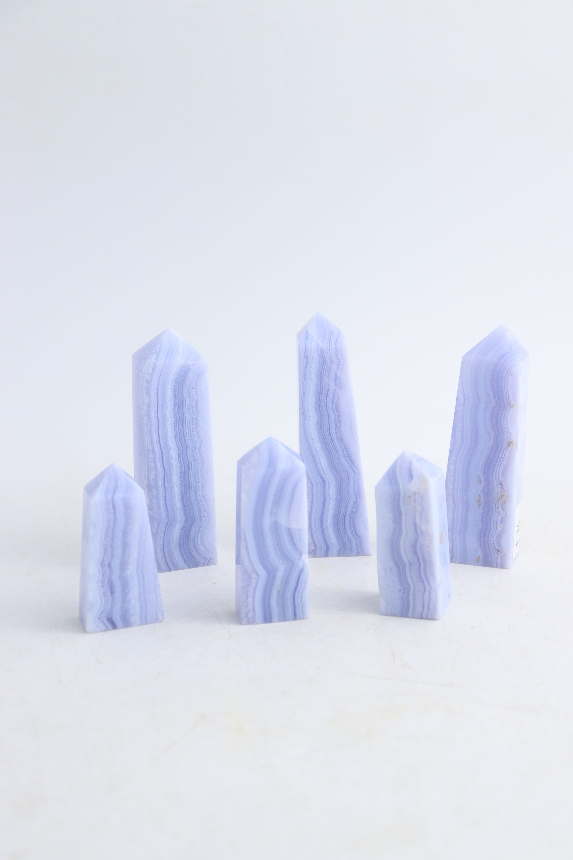 Blue Lace Agate Tower - Expert Supplier of Wholesale Crystals & Bulk Gemstones