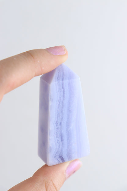 Blue Lace Agate Tower - Expert Supplier of Wholesale Crystals & Bulk Gemstones