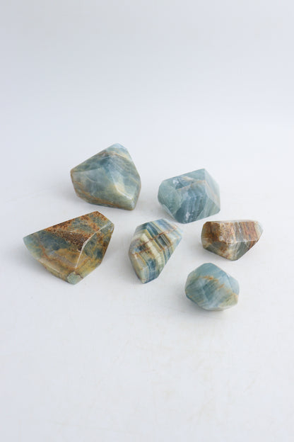 Blue Onyx Freeforms