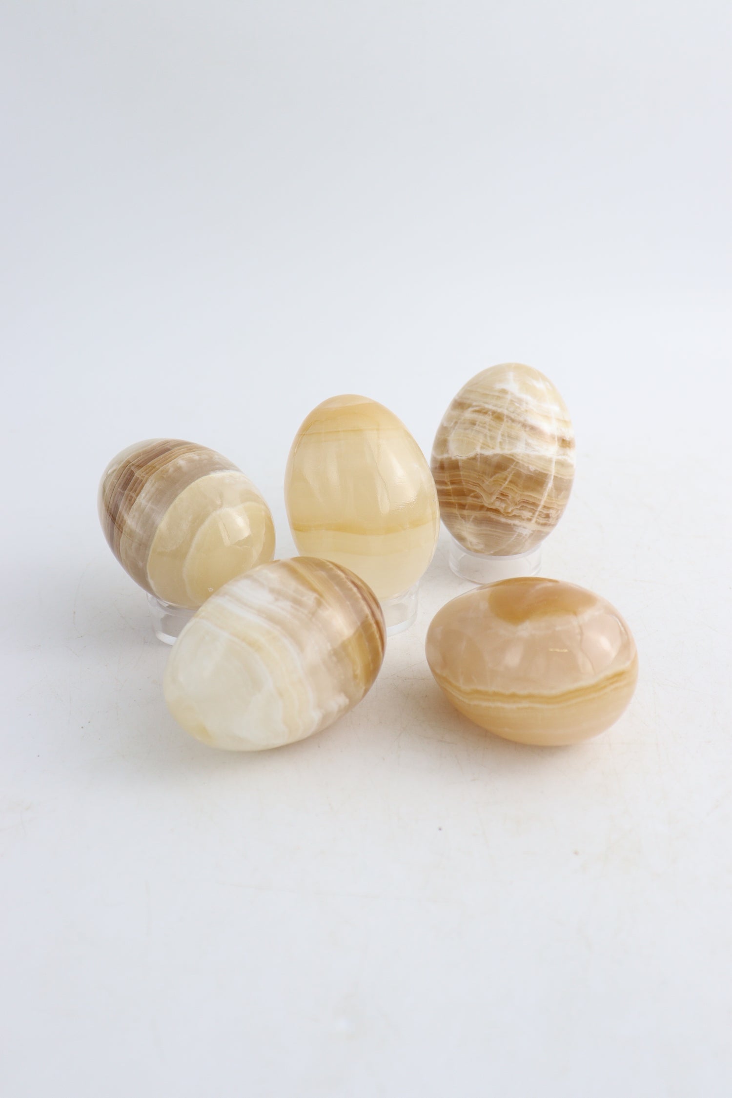 One - Brown Onyx Egg - Expert Wholesale and Supplier of Wholesale Crystals & Bulk Gemstones, ["Eggs","Mexico","onyx"]