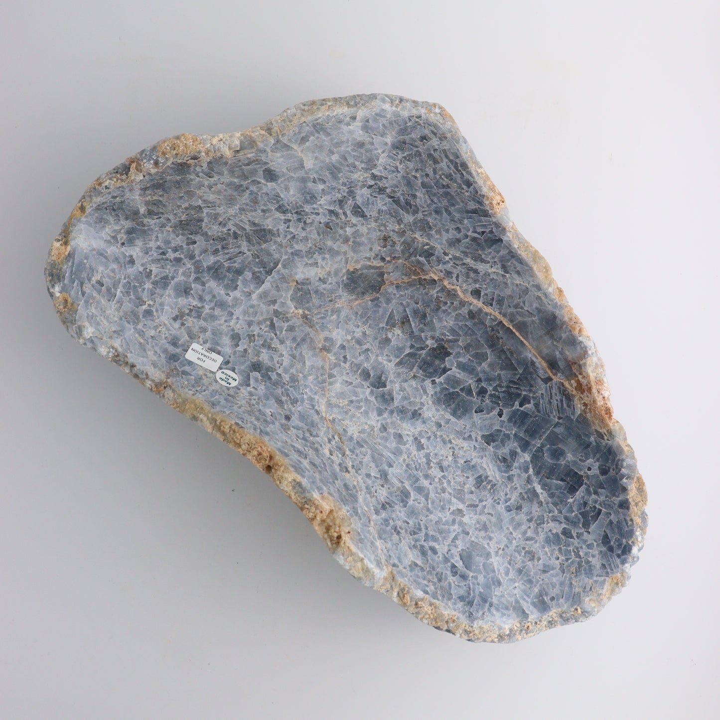 Blue Calcite Bowl - Expert Wholesale and Supplier of Wholesale Crystals & Bulk Gemstones, ["Bowls","Calcite","Mexico"]