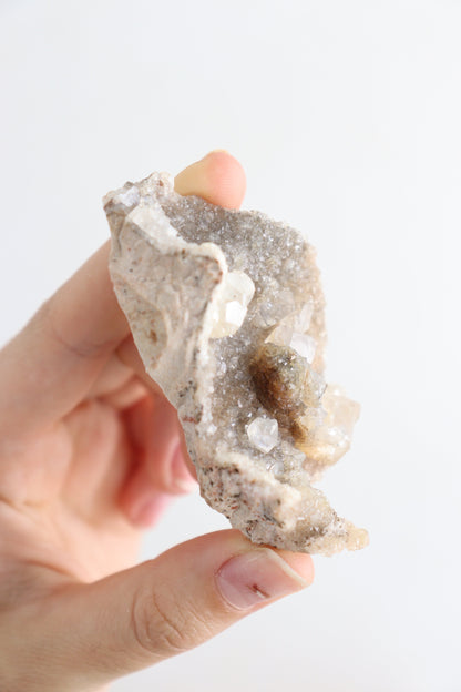 Calcite Cluster Flat