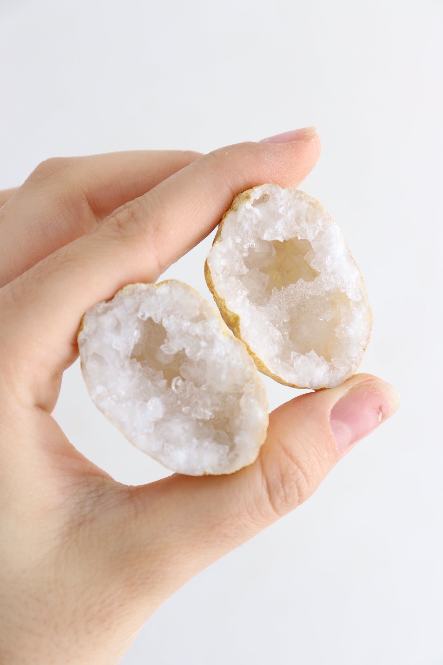 Calcite Cut Geodes Flat - Expert Supplier of Wholesale Crystals & Bulk Gemstones