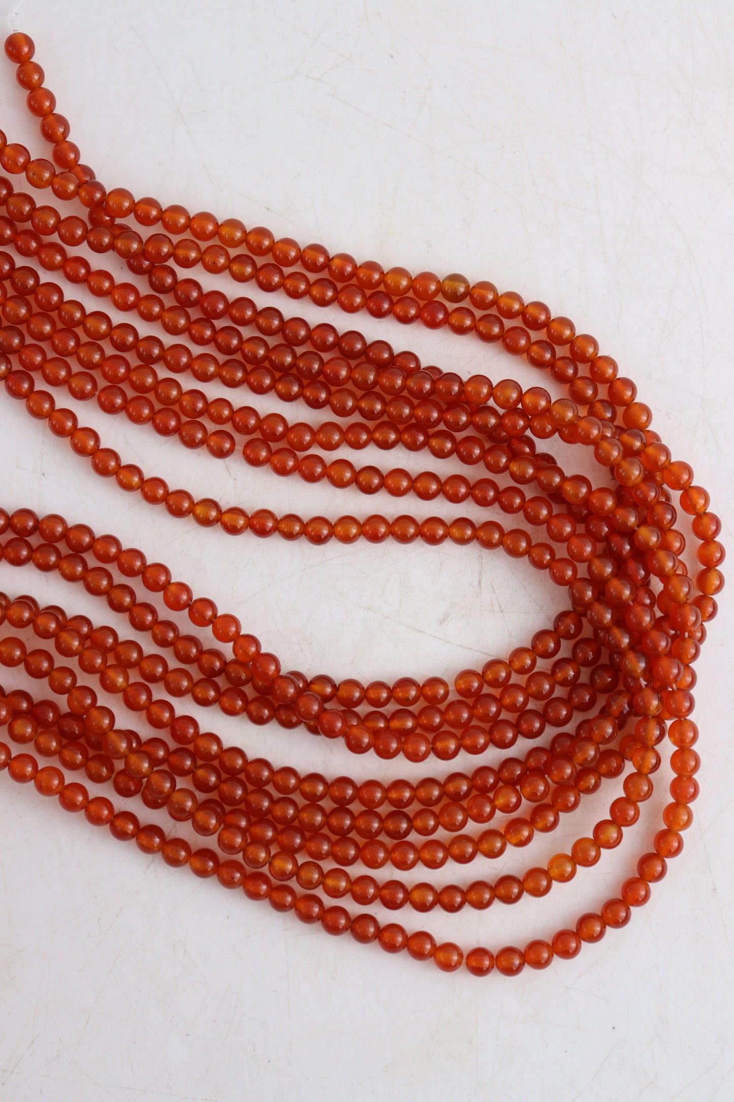 Carnelian 6mm Round Beads