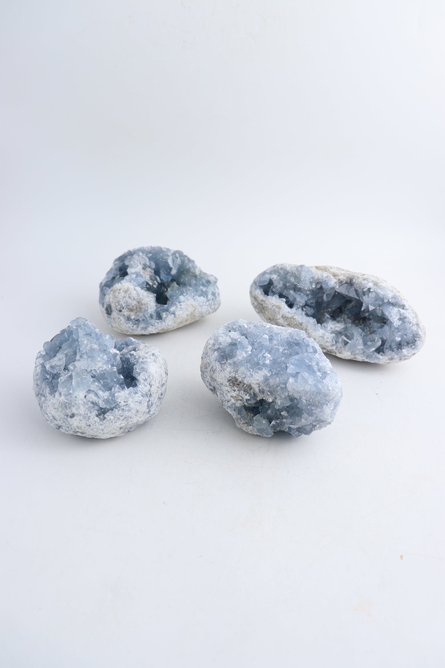 Celestite Clusters - Mi Esperanza Minerals