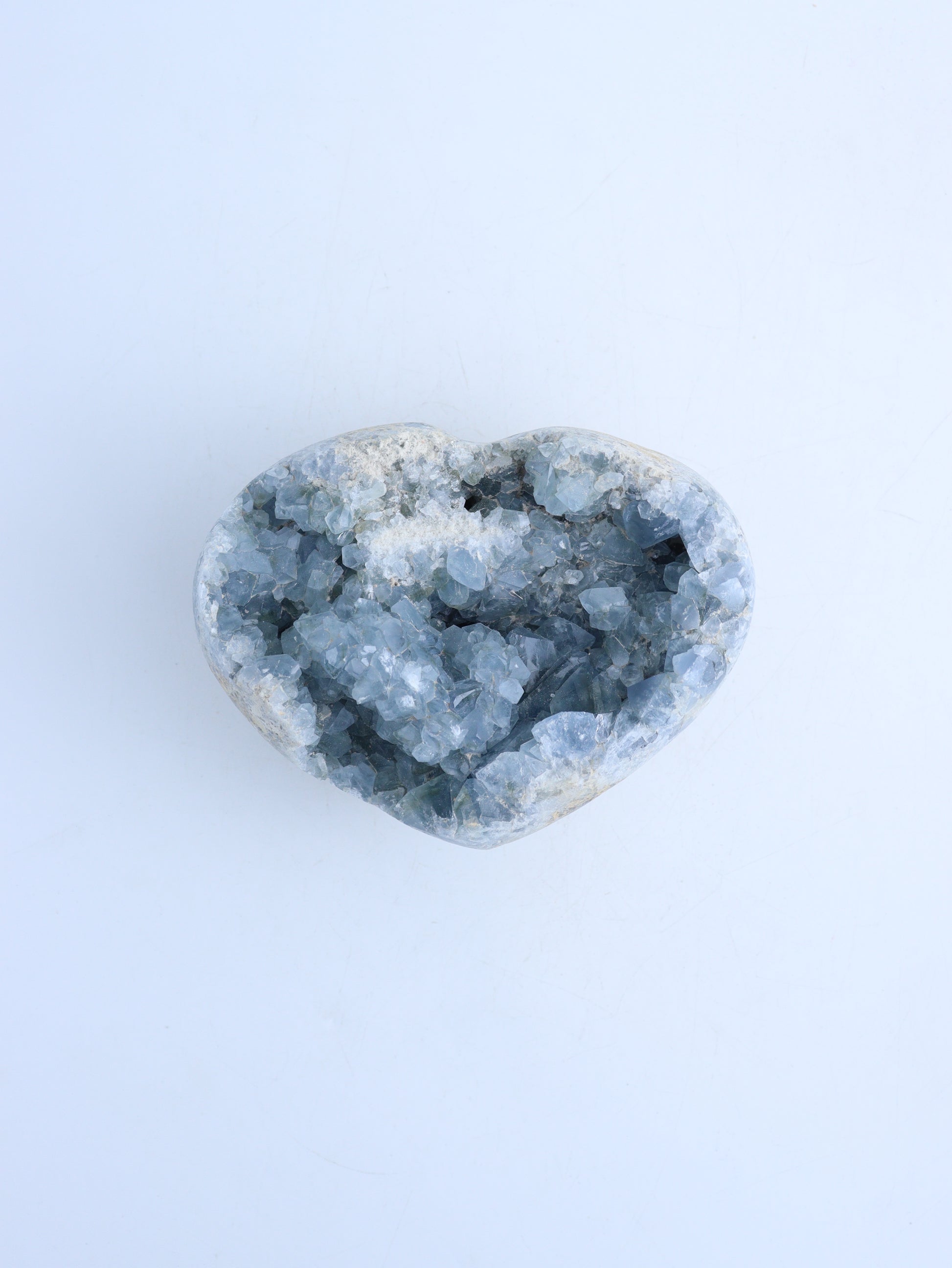 Celestite Heart - Expert Wholesale and Supplier of Wholesale Crystals & Bulk Gemstones, ["Celestite","Hearts"]