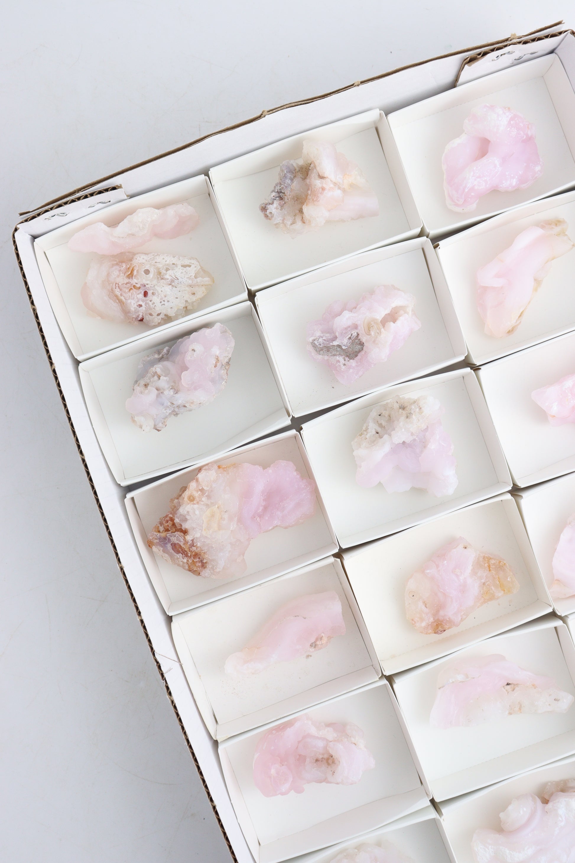 Chalcedony Clusters Flat - Expert Supplier of Wholesale Crystals & Bulk Gemstones