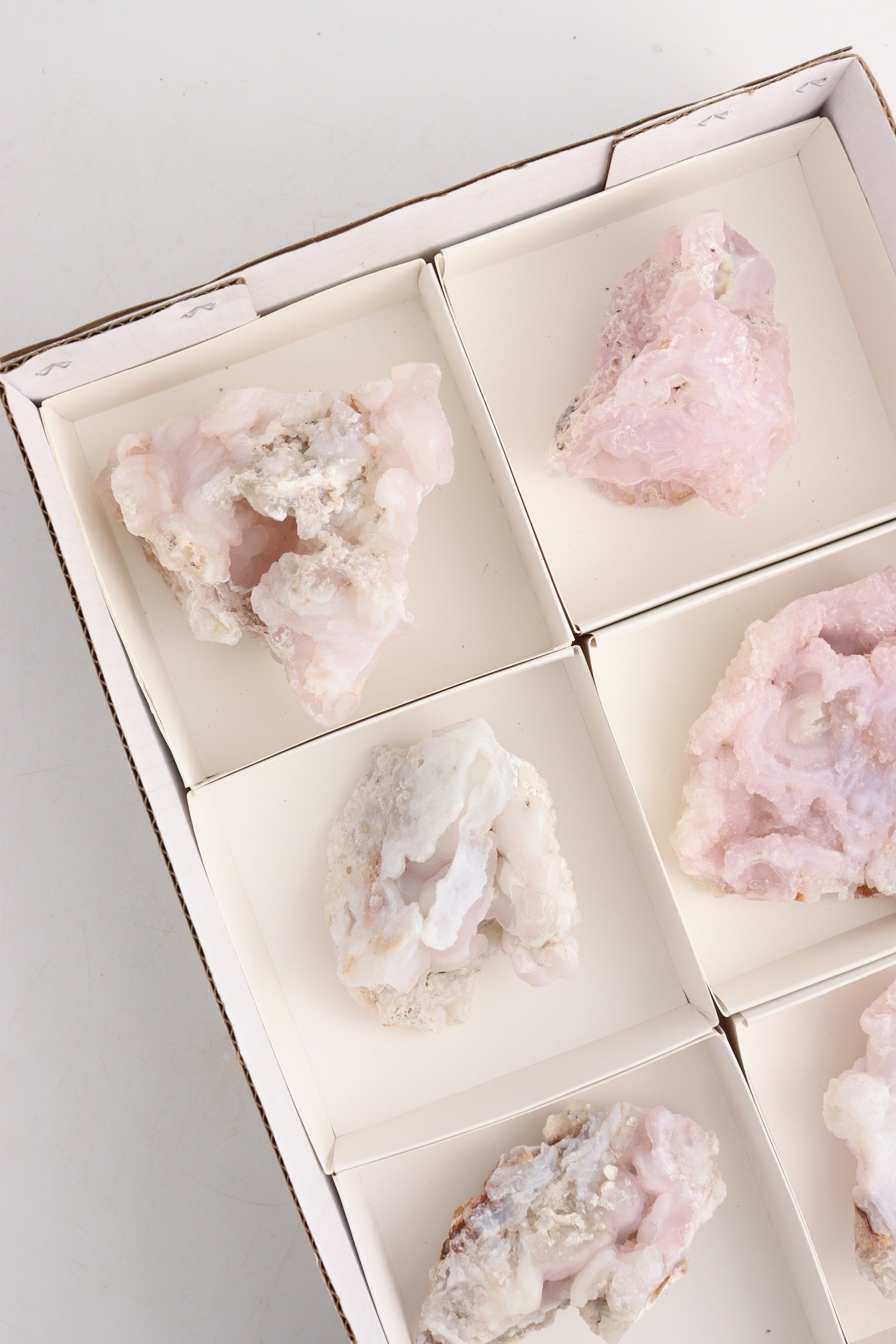 Chalcedony Clusters Flat - Expert Supplier of Wholesale Crystals & Bulk Gemstones