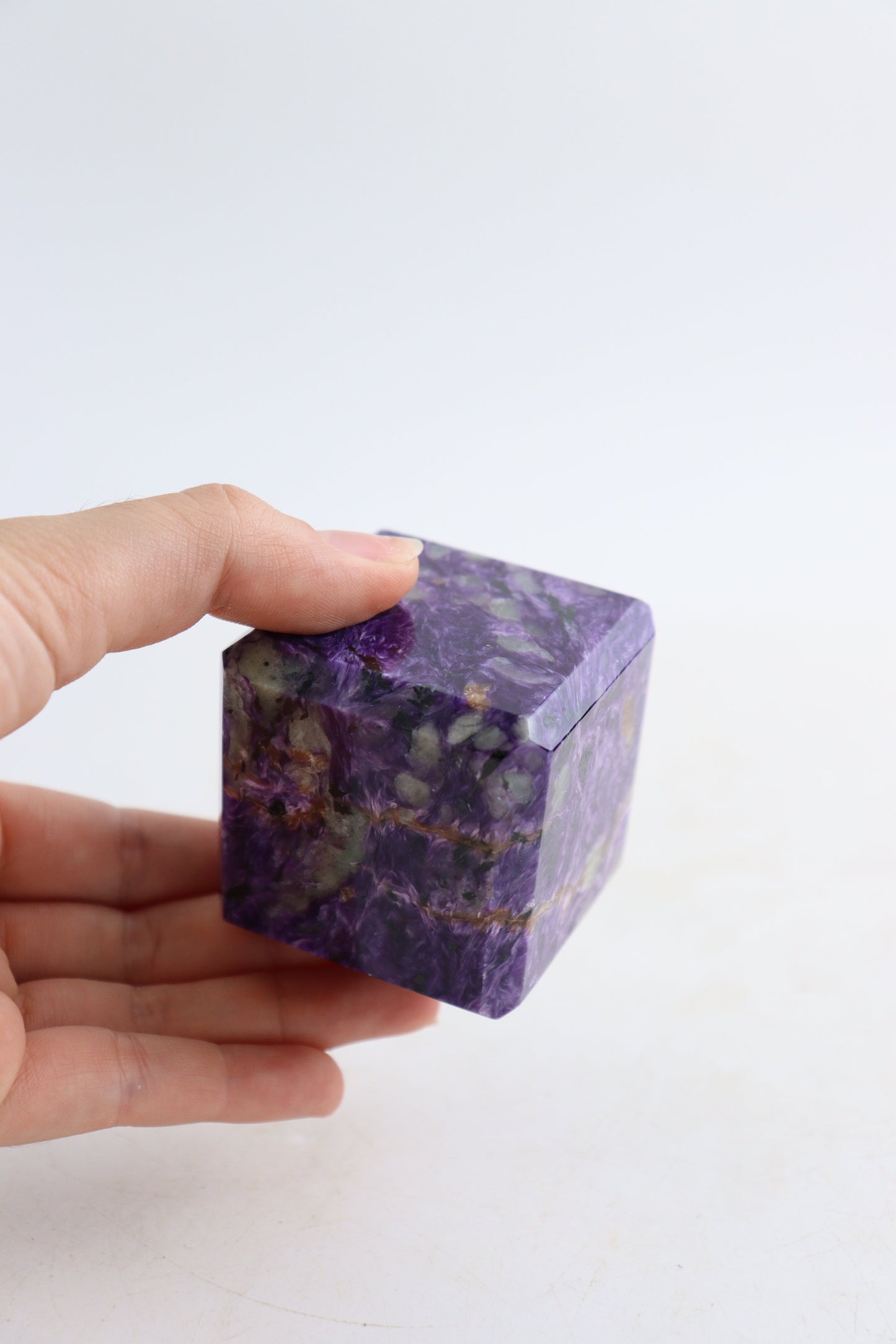 Charoite Cubes