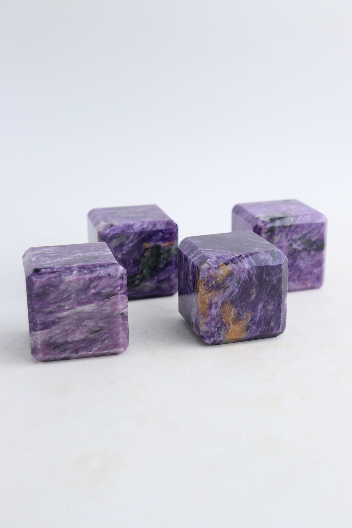 Charoite Cubes