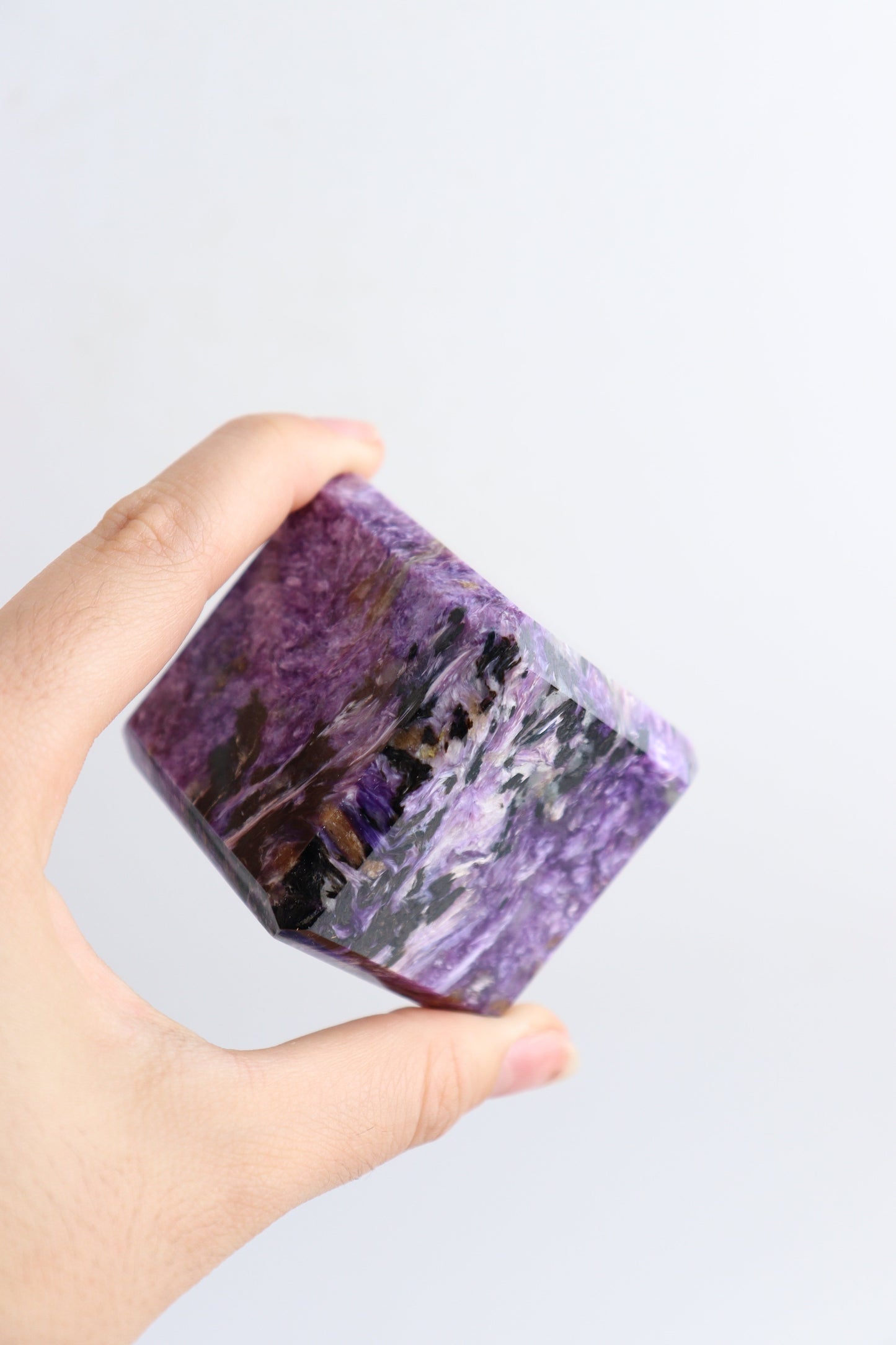 Charoite Cubes