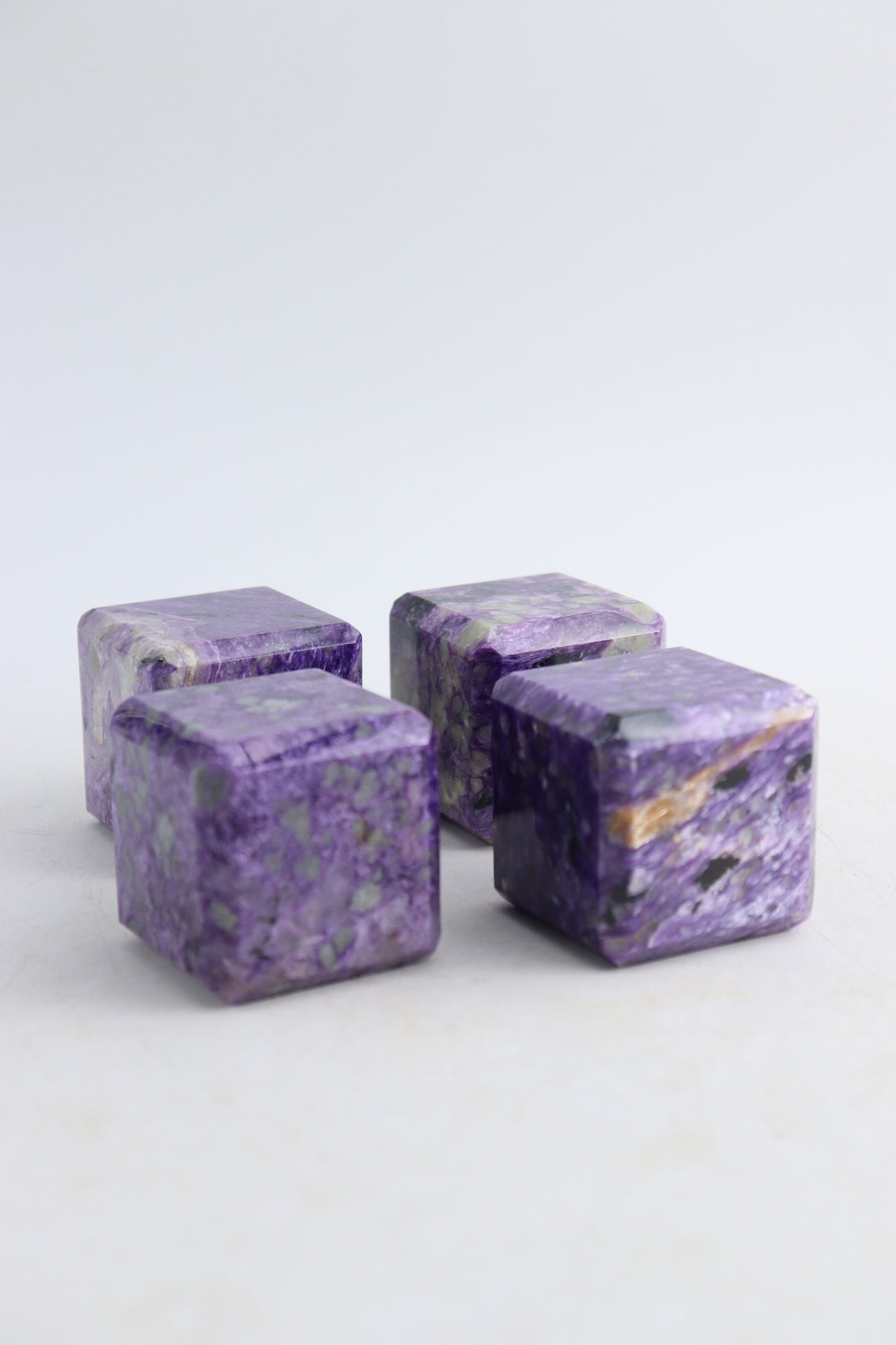 Charoite Cubes