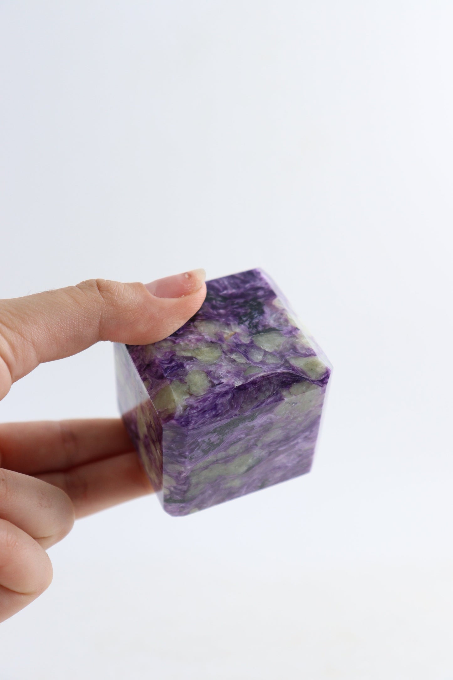 Charoite Cubes