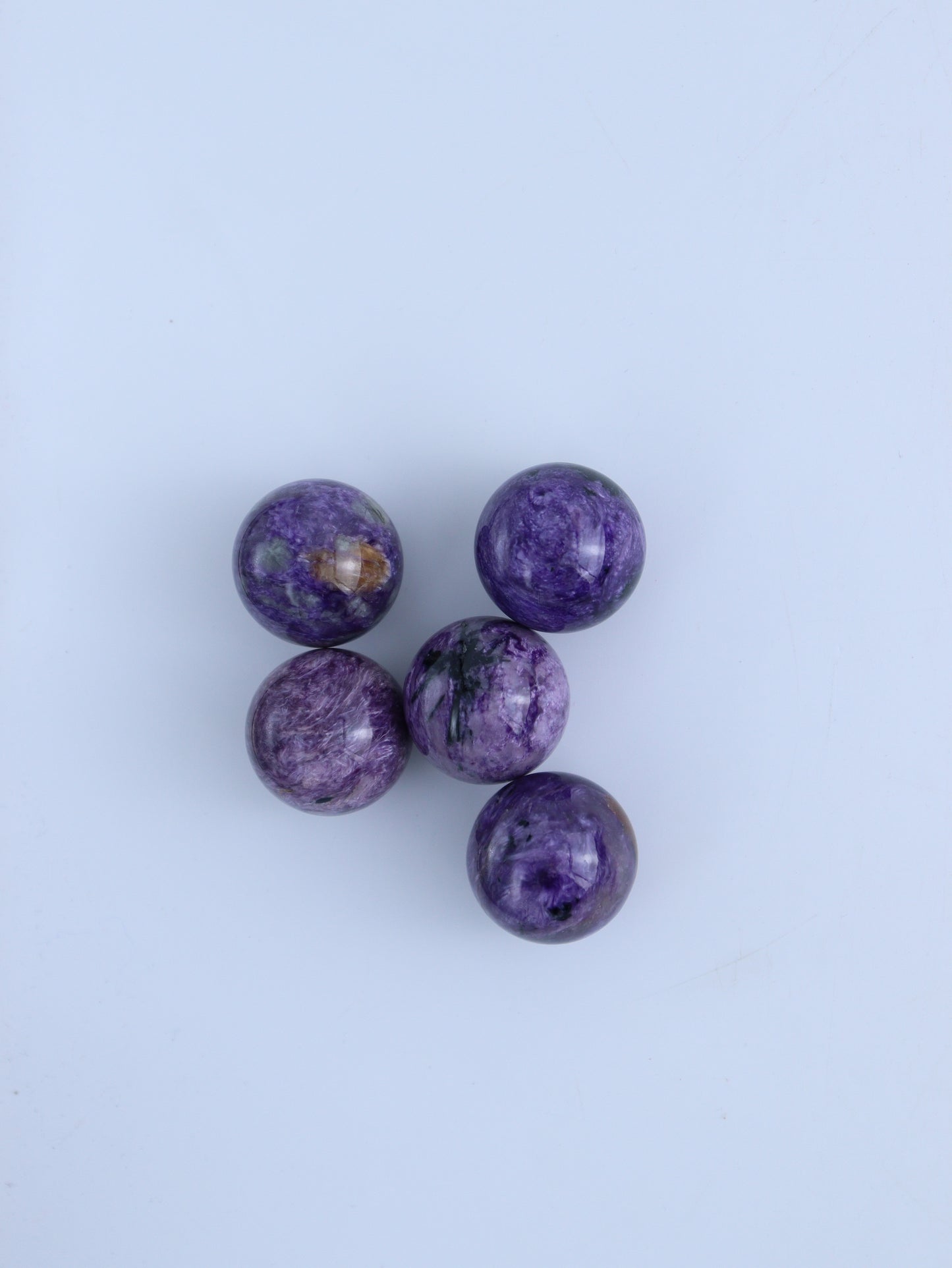 Charoite Spheres - Expert Wholesale and Supplier of Wholesale Crystals & Bulk Gemstones, ["Charoite","Russia","Spheres"]