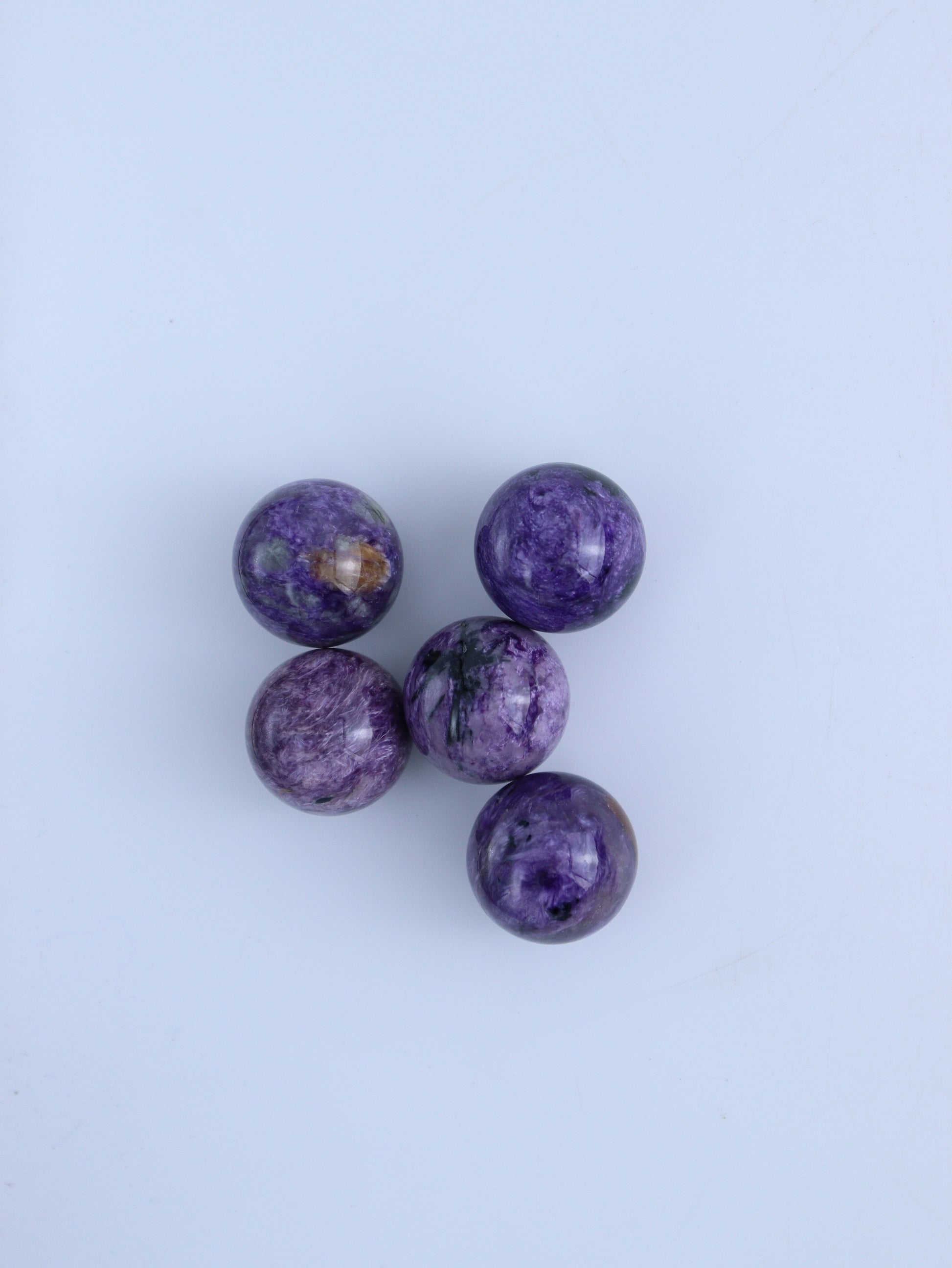 Charoite Spheres - Expert Wholesale and Supplier of Wholesale Crystals & Bulk Gemstones, ["Charoite","Russia","Spheres"]