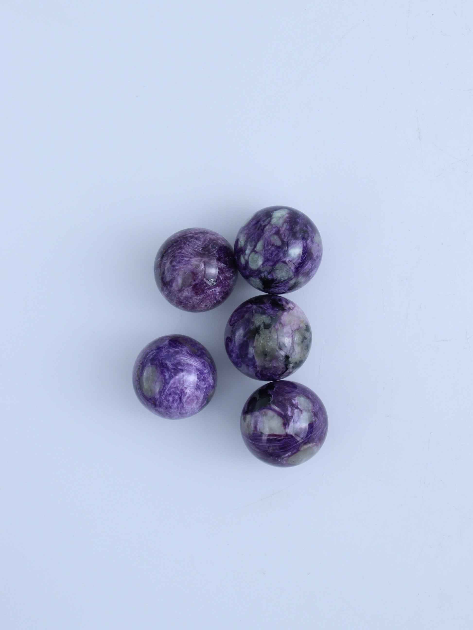 Charoite Spheres - Expert Wholesale and Supplier of Wholesale Crystals & Bulk Gemstones, ["Charoite","Russia","Spheres"]