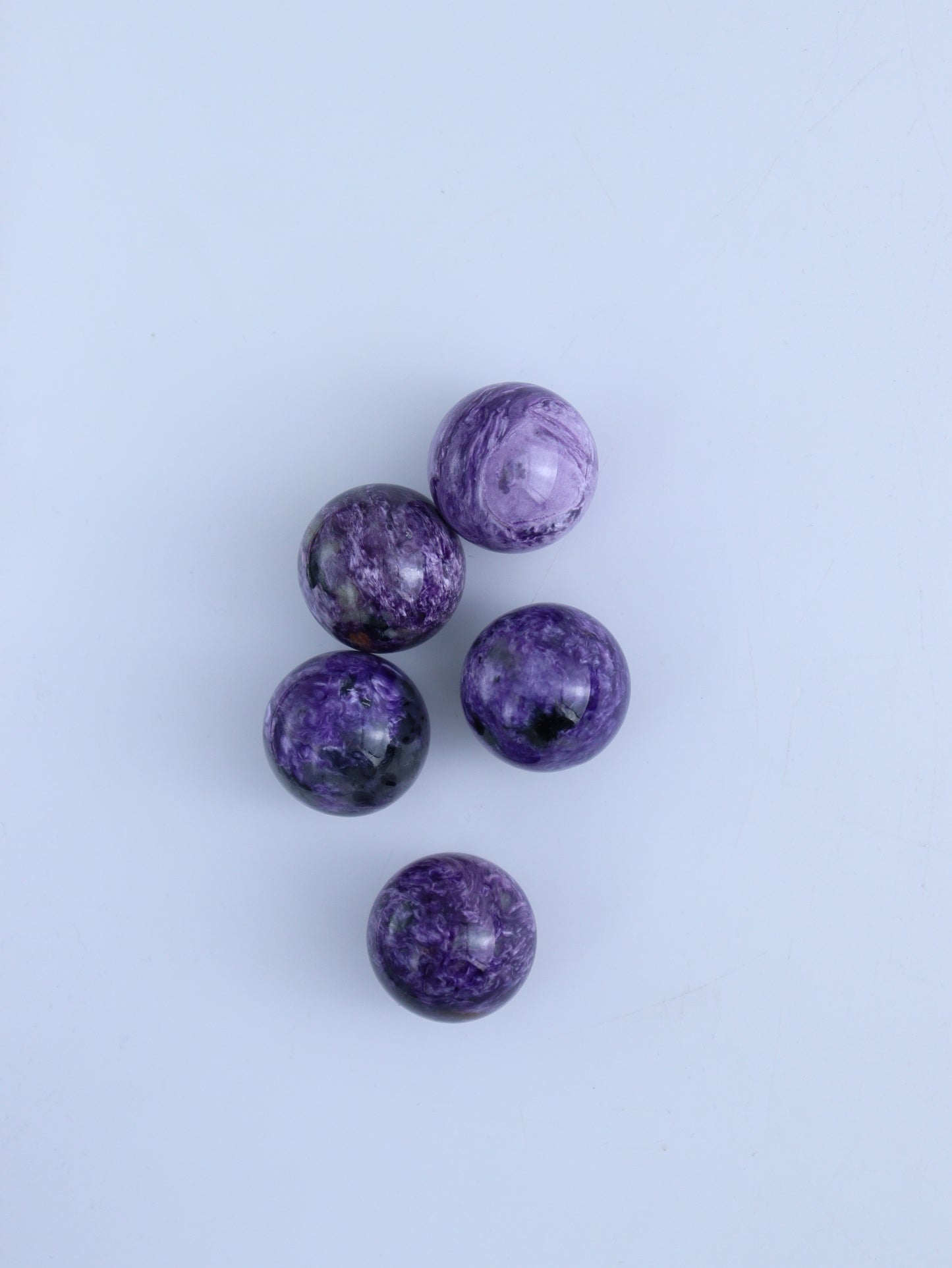 Charoite Spheres - Expert Wholesale and Supplier of Wholesale Crystals & Bulk Gemstones, ["Charoite","Russia","Spheres"]