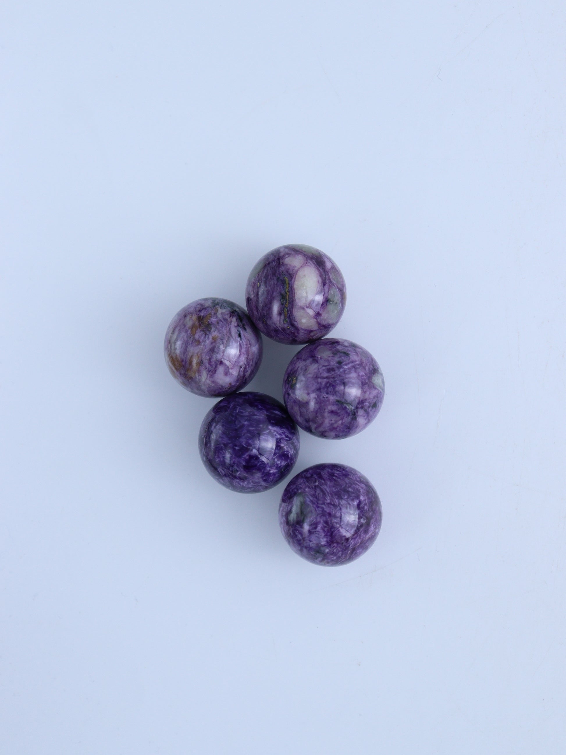 Charoite Spheres - Expert Wholesale and Supplier of Wholesale Crystals & Bulk Gemstones, ["Charoite","Russia","Spheres"]