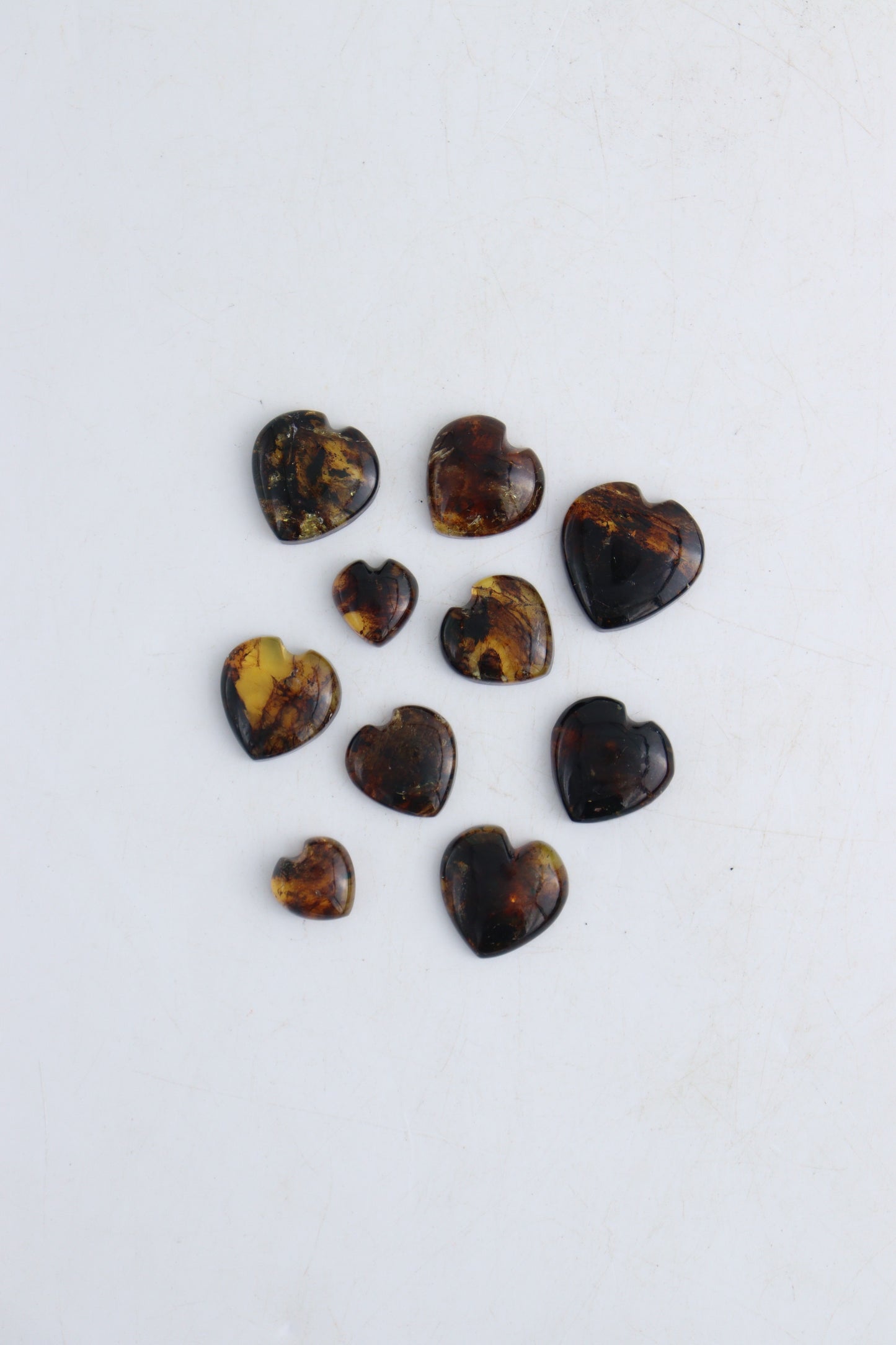 Chiapas Amber Hearts - Expert Wholesale and Supplier of Wholesale Crystals & Bulk Gemstones, ["Chiapas Amber","Hearts"]
