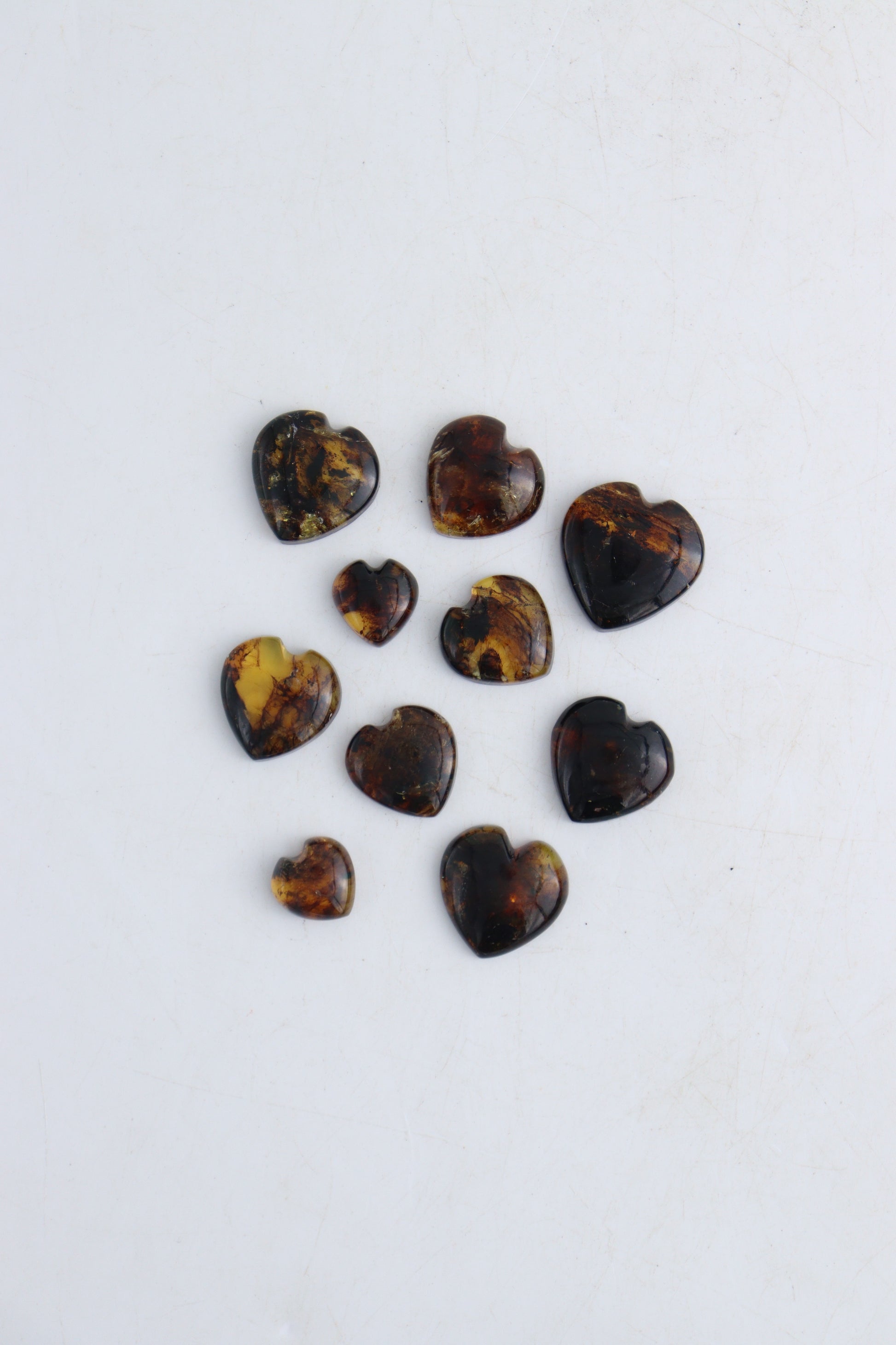 Chiapas Amber Hearts - Expert Wholesale and Supplier of Wholesale Crystals & Bulk Gemstones, ["Chiapas Amber","Hearts"]
