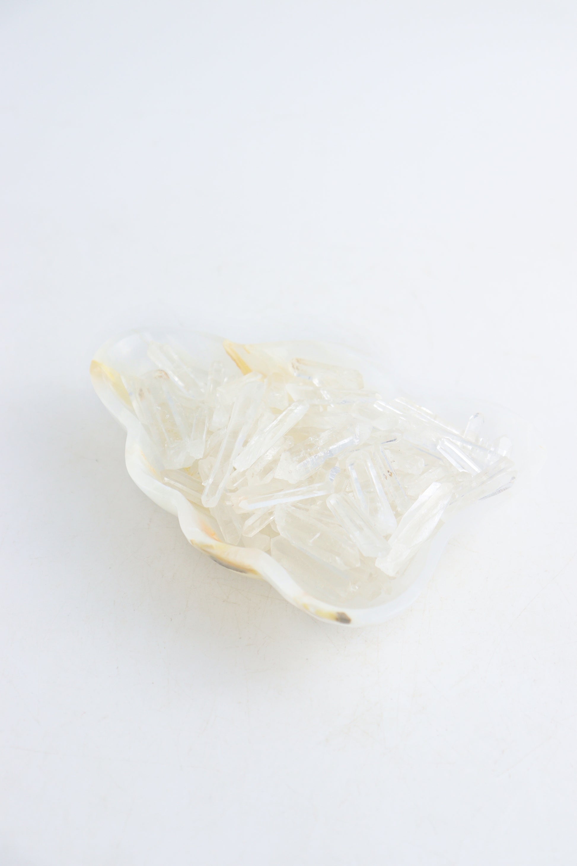 Colombian Lemurian Points With Onyx Bowl - Expert Wholesale and Supplier of Wholesale Crystals & Bulk Gemstones, ["Bowls","Lemurian","Mexico","onyx"]