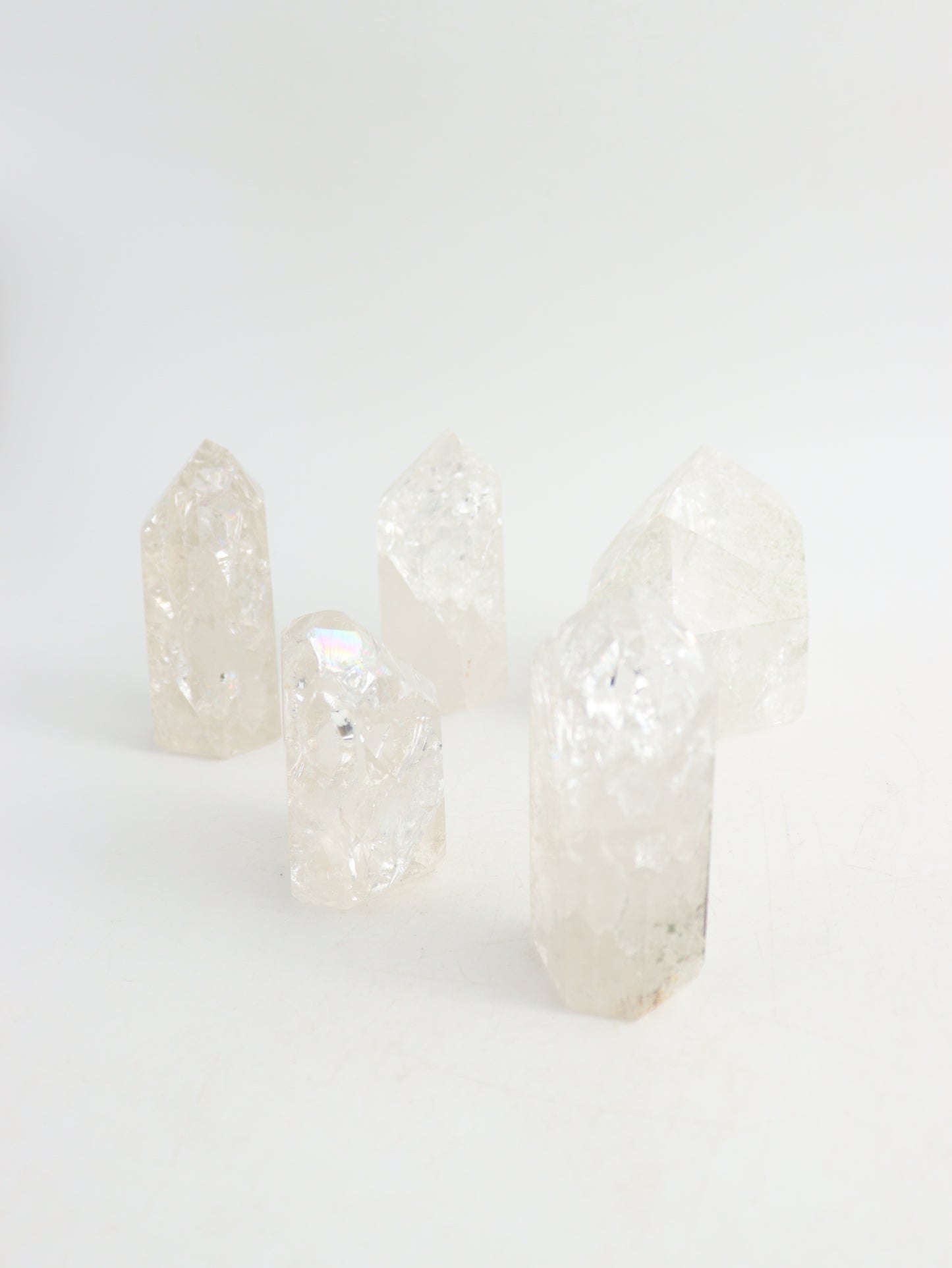 Crackle Quartz Towers - Expert Wholesale and Supplier of Wholesale Crystals & Bulk Gemstones, ["Crackle Quartz","Towers"]