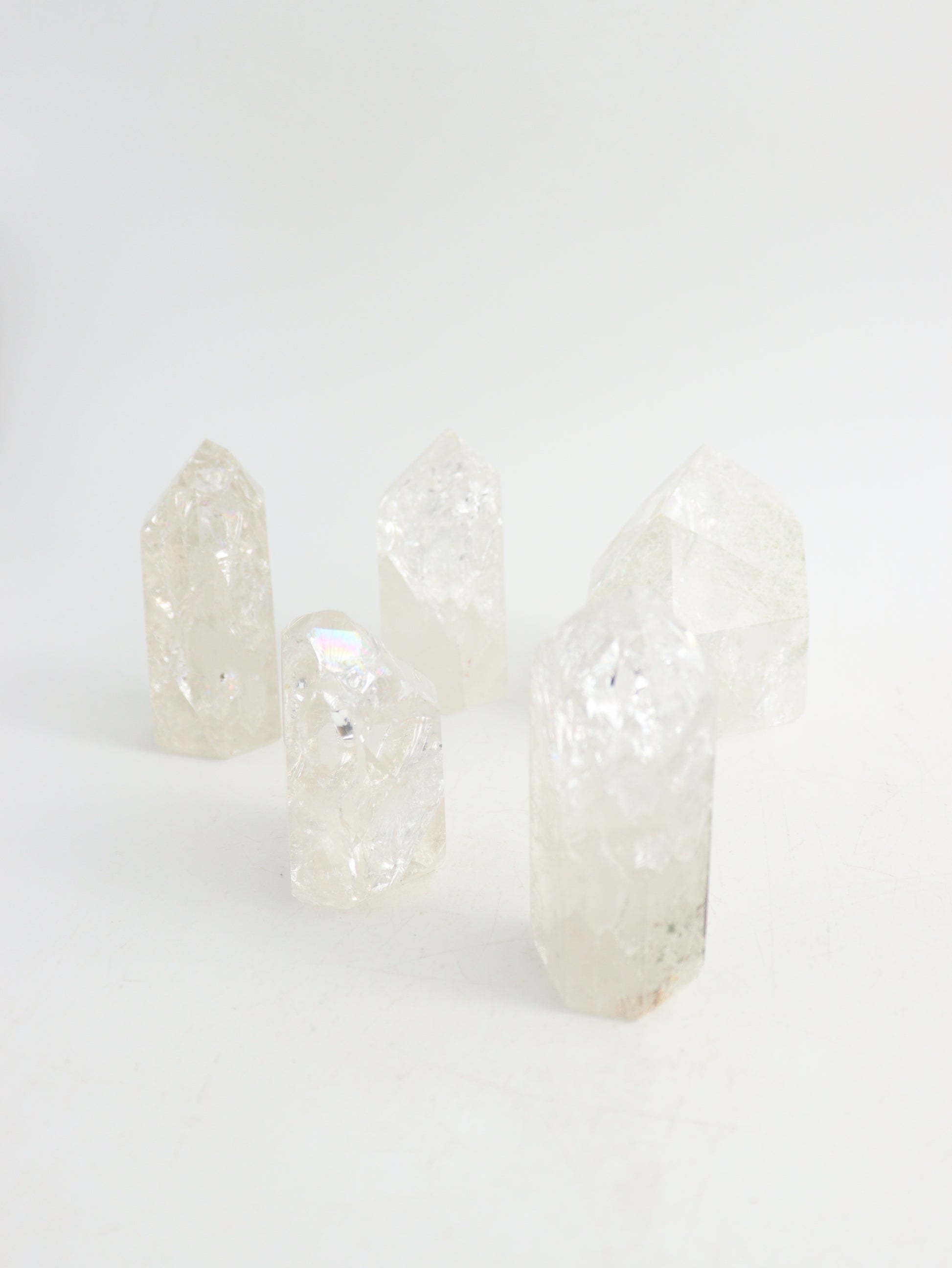 Crackle Quartz Towers - Expert Wholesale and Supplier of Wholesale Crystals & Bulk Gemstones, ["Crackle Quartz","Towers"]