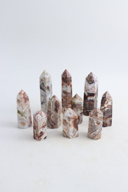 Crazy Lace Agate Towers - Expert Supplier of Wholesale Crystals & Bulk Gemstones
