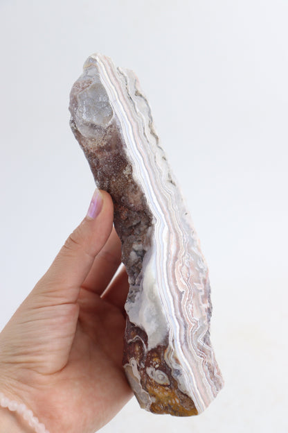 Crazy Lace Agate Cut Base