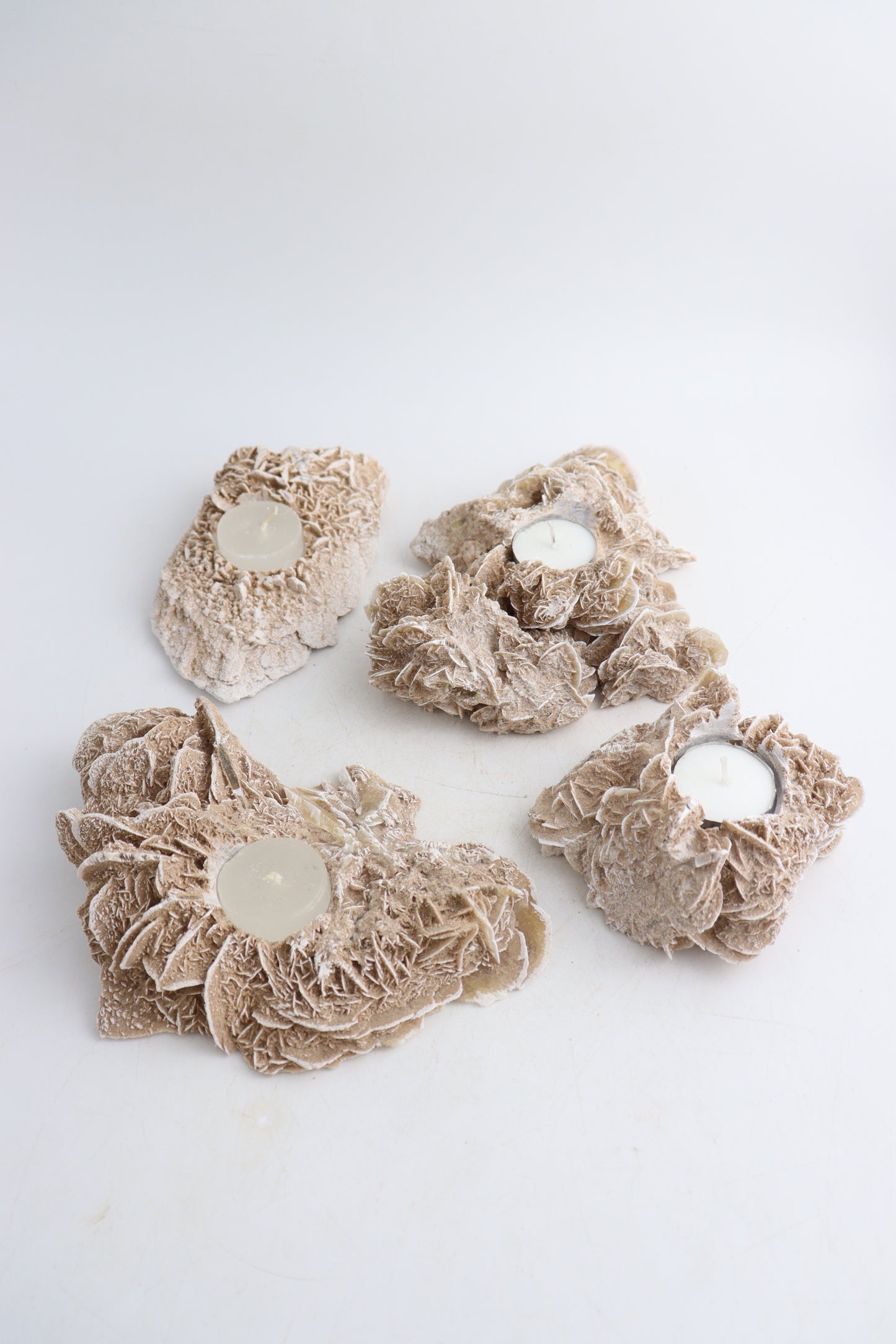 Desert Rose Candle Holders - Expert Supplier of Wholesale Crystals & Bulk Gemstones