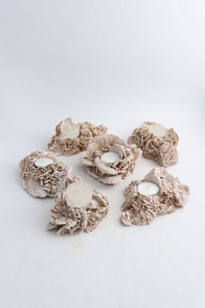 Desert Rose Candle Holders - Expert Supplier of Wholesale Crystals & Bulk Gemstones