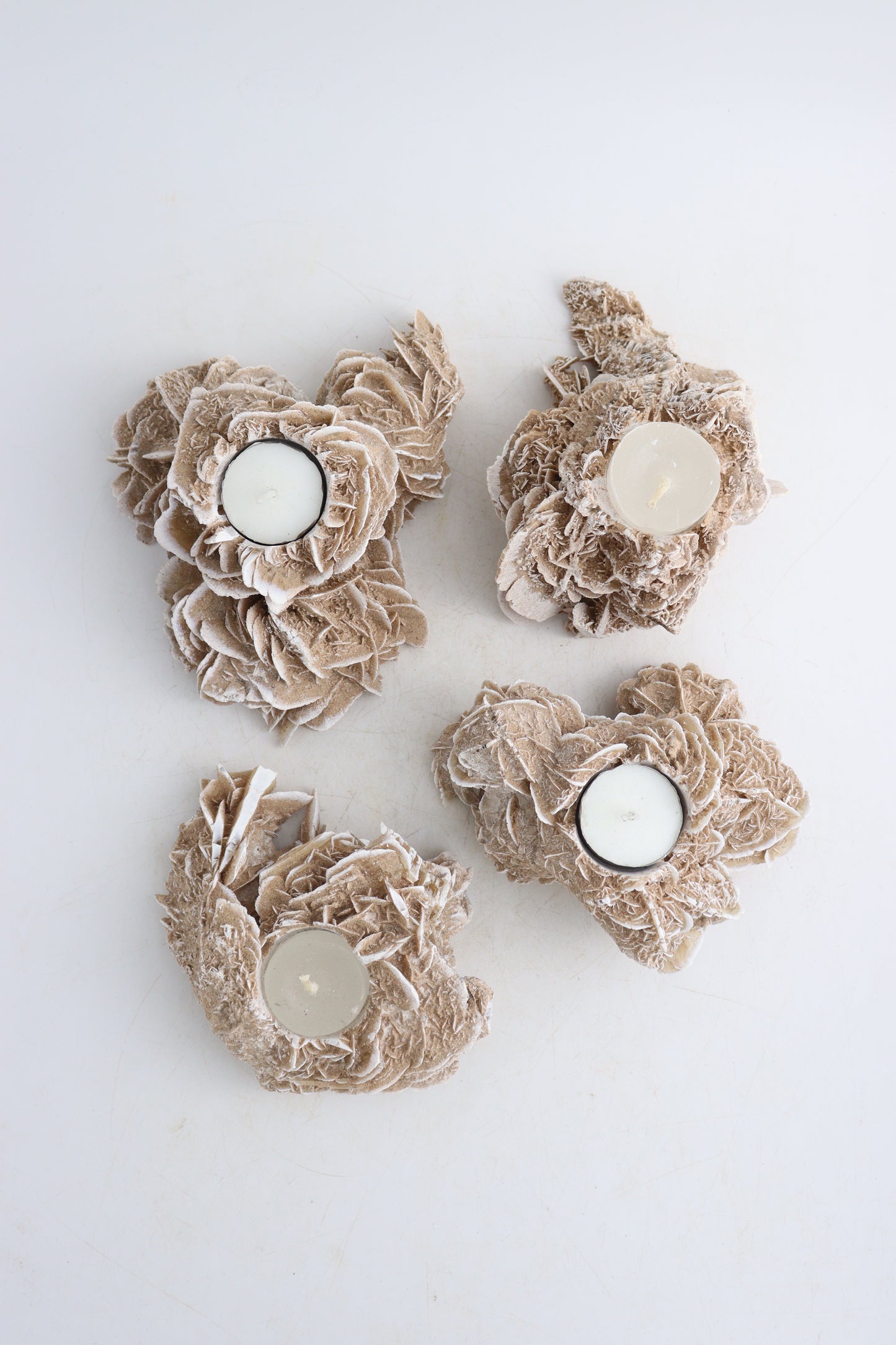 Desert Rose Candle Holders - Expert Supplier of Wholesale Crystals & Bulk Gemstones