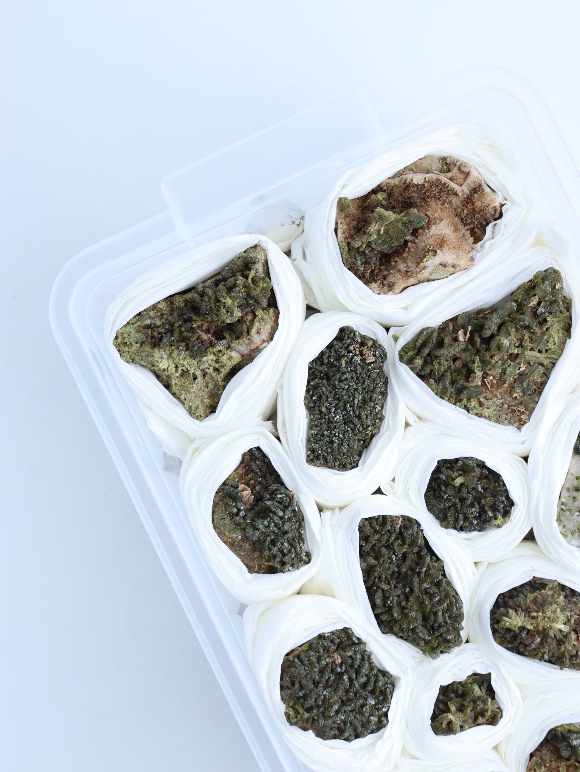 Epidote and Ruby Flat - Expert Wholesale and Supplier of Wholesale Crystals & Bulk Gemstones, ["epidote","Flats","Ruby"]