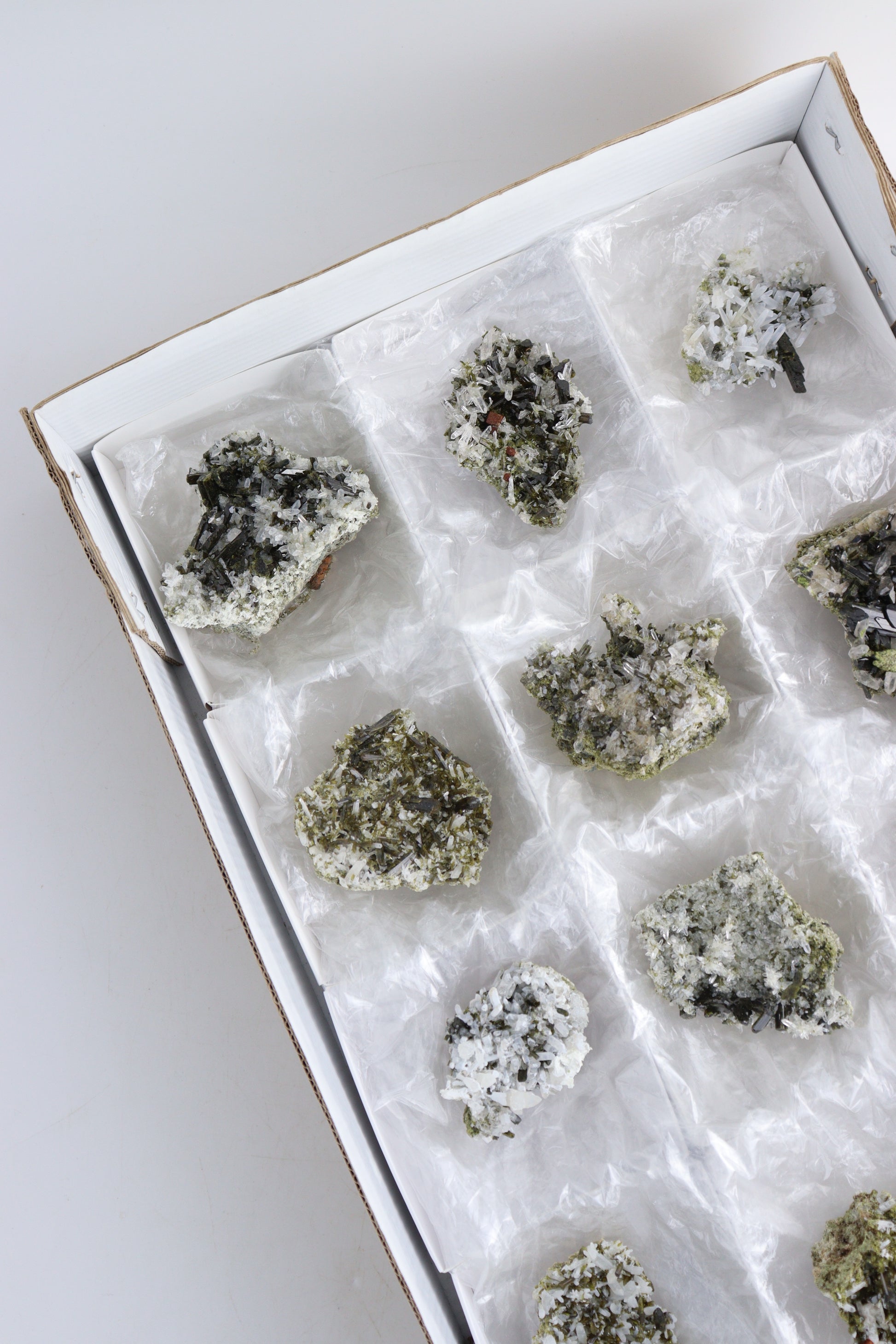 Epidote Quartz Flat - Expert Wholesale and Supplier of Wholesale Crystals & Bulk Gemstones, ["epidote","Flats","Peru"]