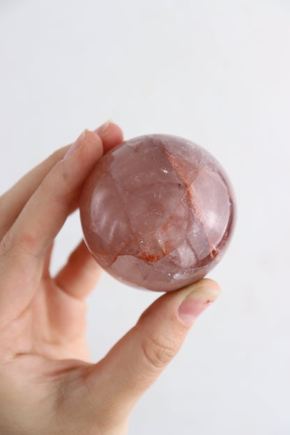 Fire Quartz Spheres Set of 11 - Expert Supplier of Wholesale Crystals & Bulk Gemstones