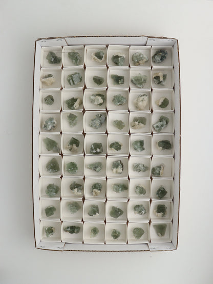 Fluorite with Calcite Flat - Expert Wholesale and Supplier of Wholesale Crystals & Bulk Gemstones, ["calcite","flat","fluorite"]