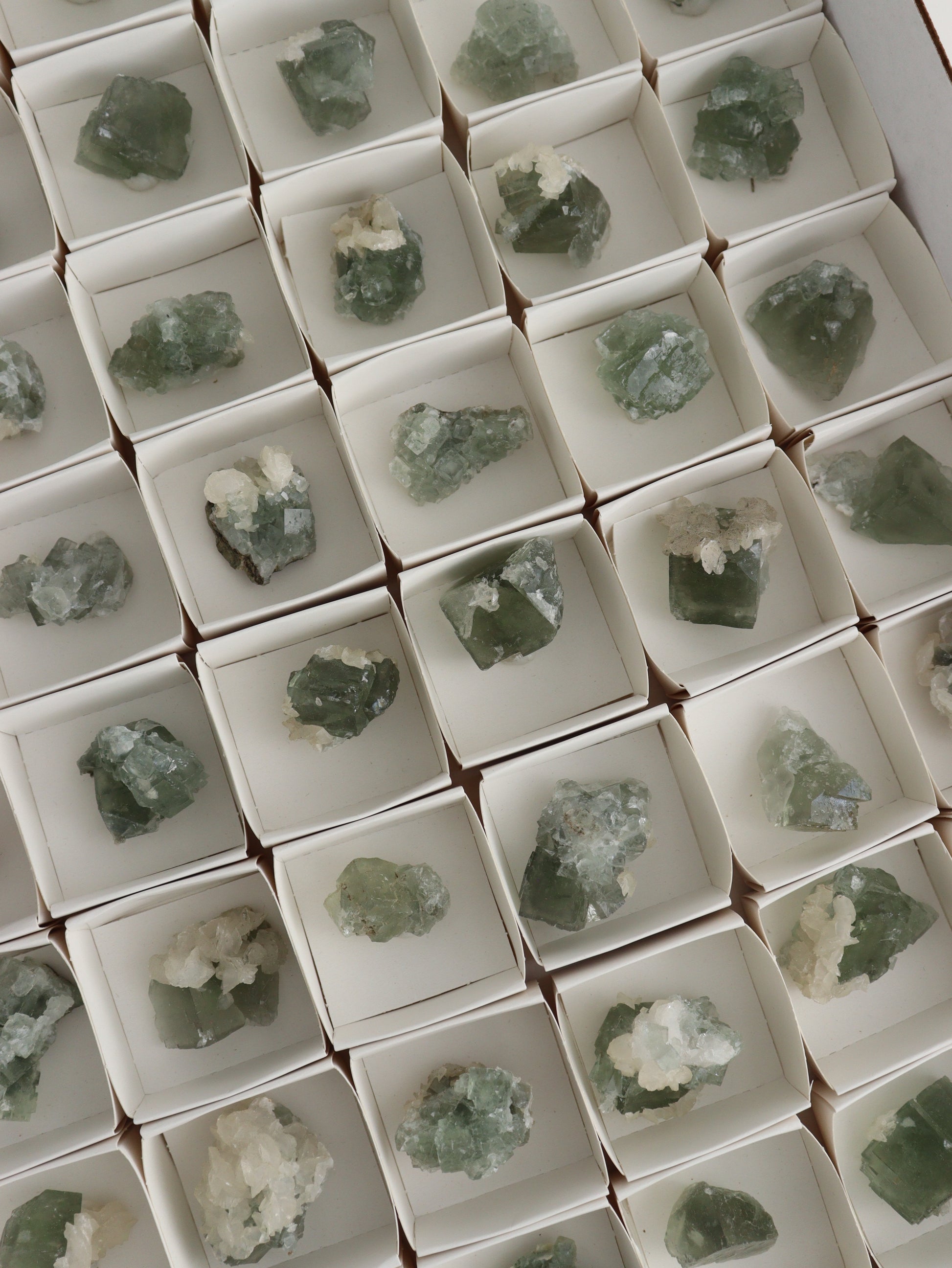 Fluorite with Calcite Flat - Expert Wholesale and Supplier of Wholesale Crystals & Bulk Gemstones, ["calcite","flat","fluorite"]