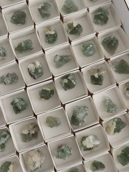 Fluorite with Calcite Flat - Expert Wholesale and Supplier of Wholesale Crystals & Bulk Gemstones, ["calcite","flat","fluorite"]