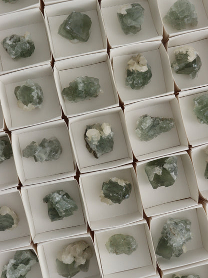 Fluorite with Calcite Flat - Expert Wholesale and Supplier of Wholesale Crystals & Bulk Gemstones, ["calcite","flat","fluorite"]