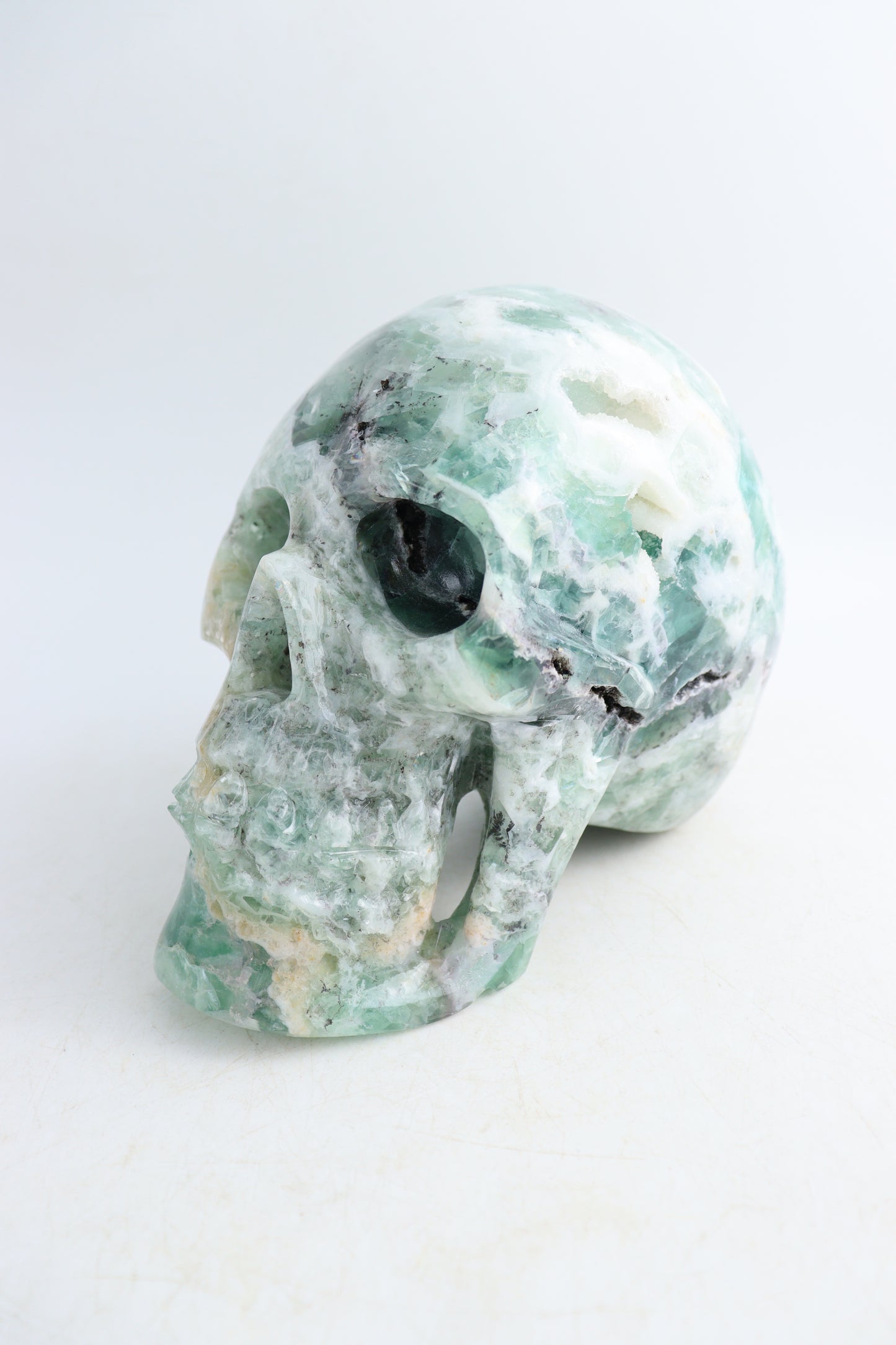 Flourite Skull